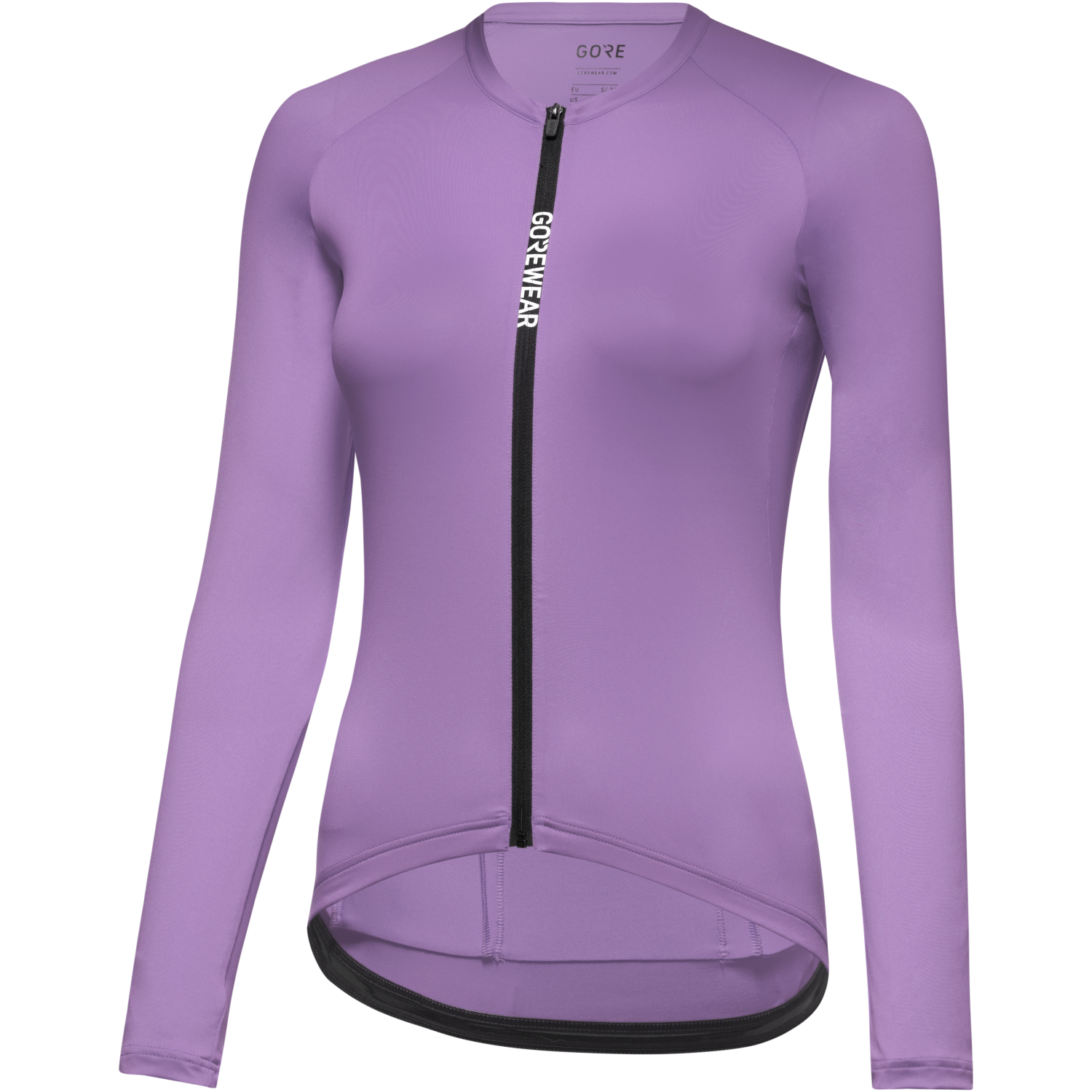 An image of the SPINSHIFT Long Sleeve Jersey Womens being displayed without a product model wearing the product.