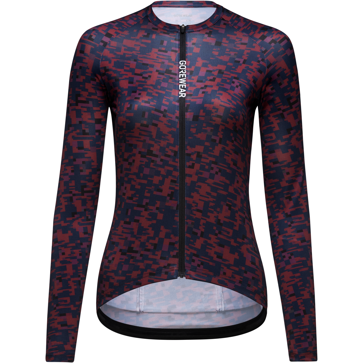 An image of the SPINSHIFT Long Sleeve Jersey Womens being displayed without a product model wearing the product.