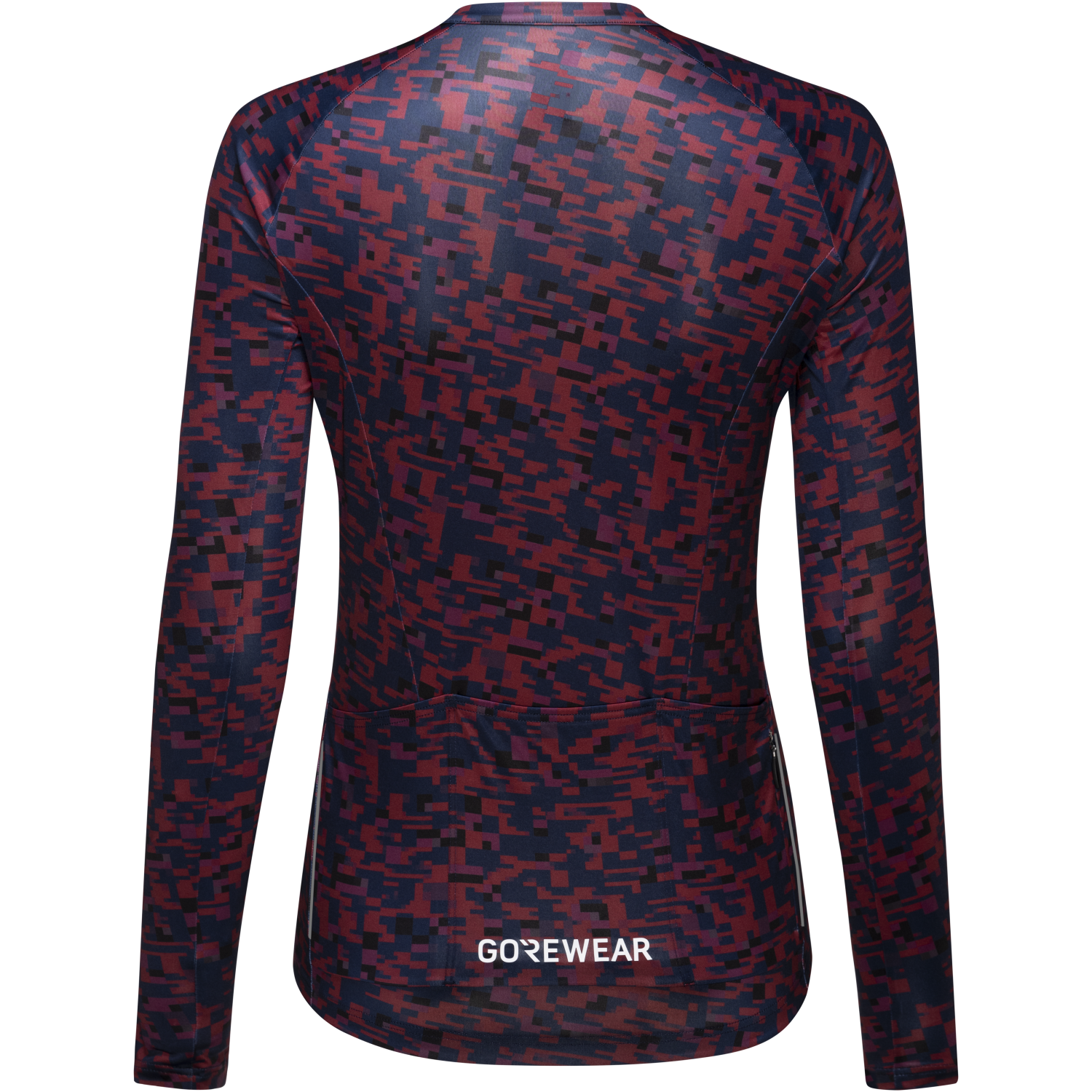 An image of the SPINSHIFT Long Sleeve Jersey Womens being displayed without a product model wearing the product.