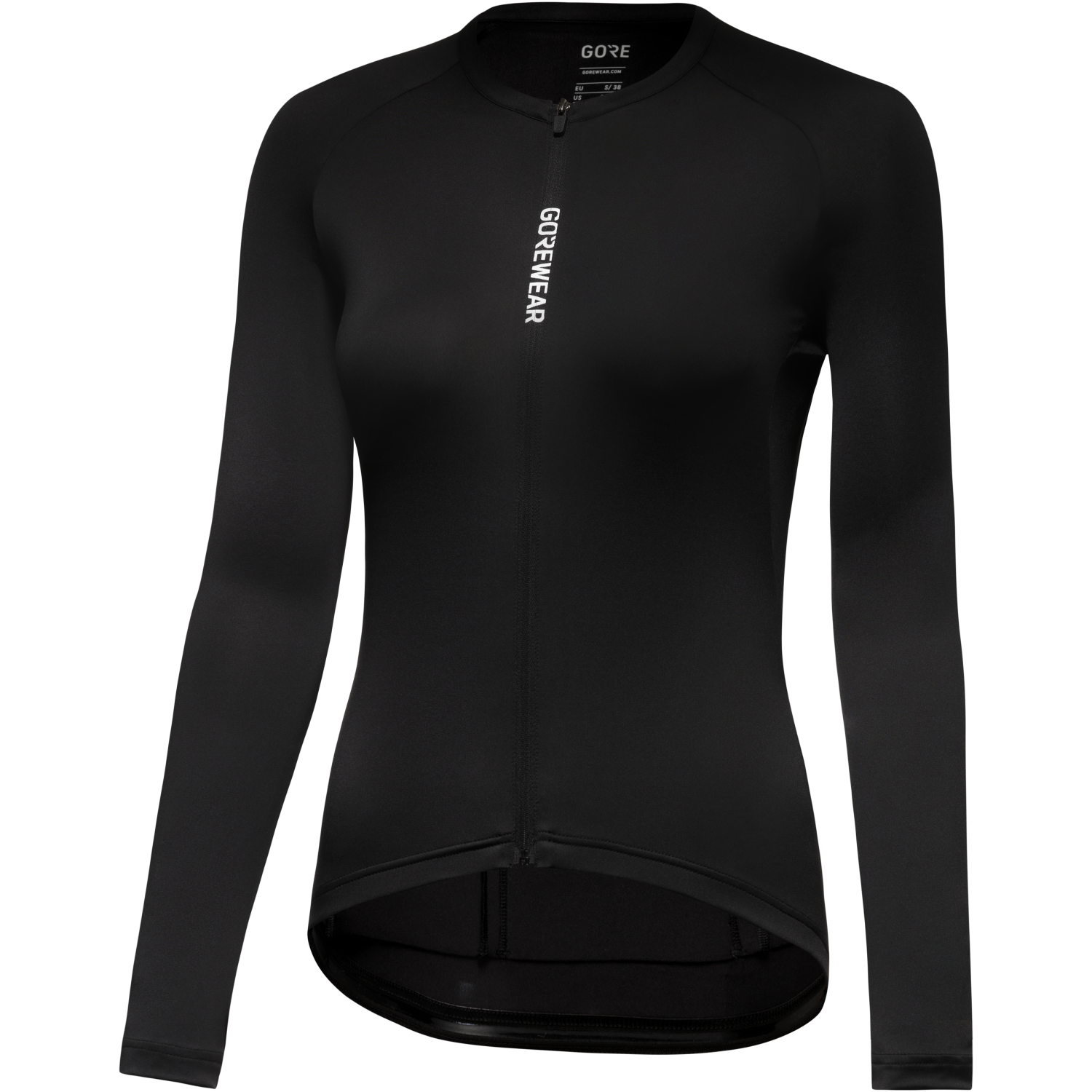 An image of the SPINSHIFT Long Sleeve Jersey Womens being displayed without a product model wearing the product.