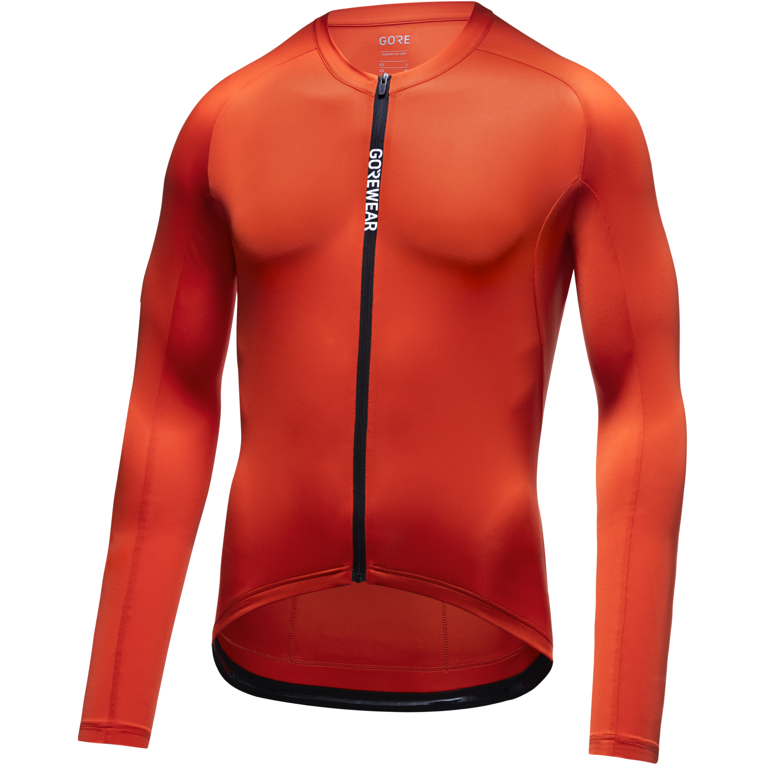 An image of the SPINSHIFT Long Sleeve Jersey Mens being displayed without a product model wearing the product.
