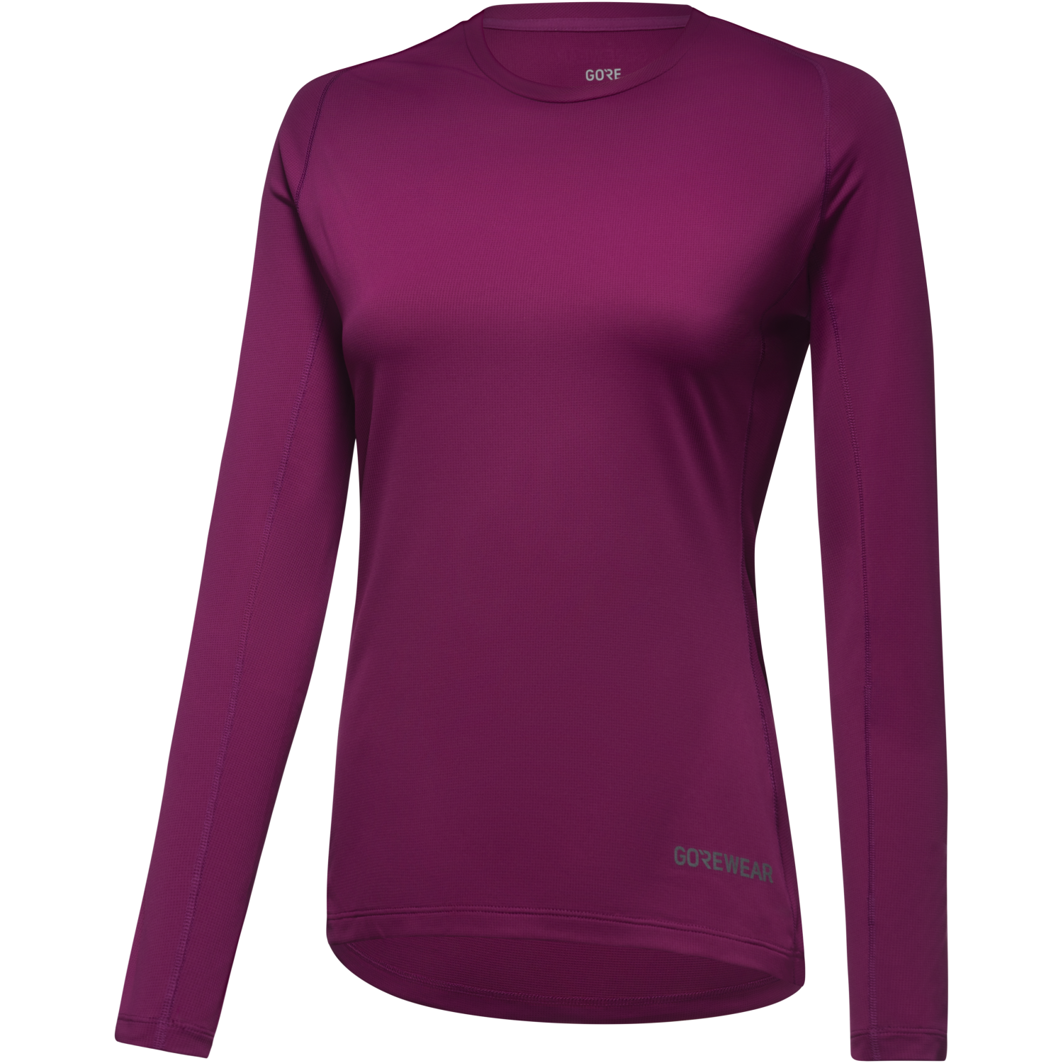 An image of the Everyday Long Sleeve Shirt Womens being displayed without a product model wearing the product.