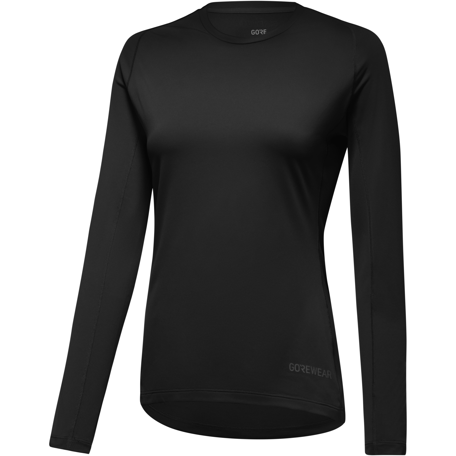 An image of the Everyday Long Sleeve Shirt Womens being displayed without a product model wearing the product.