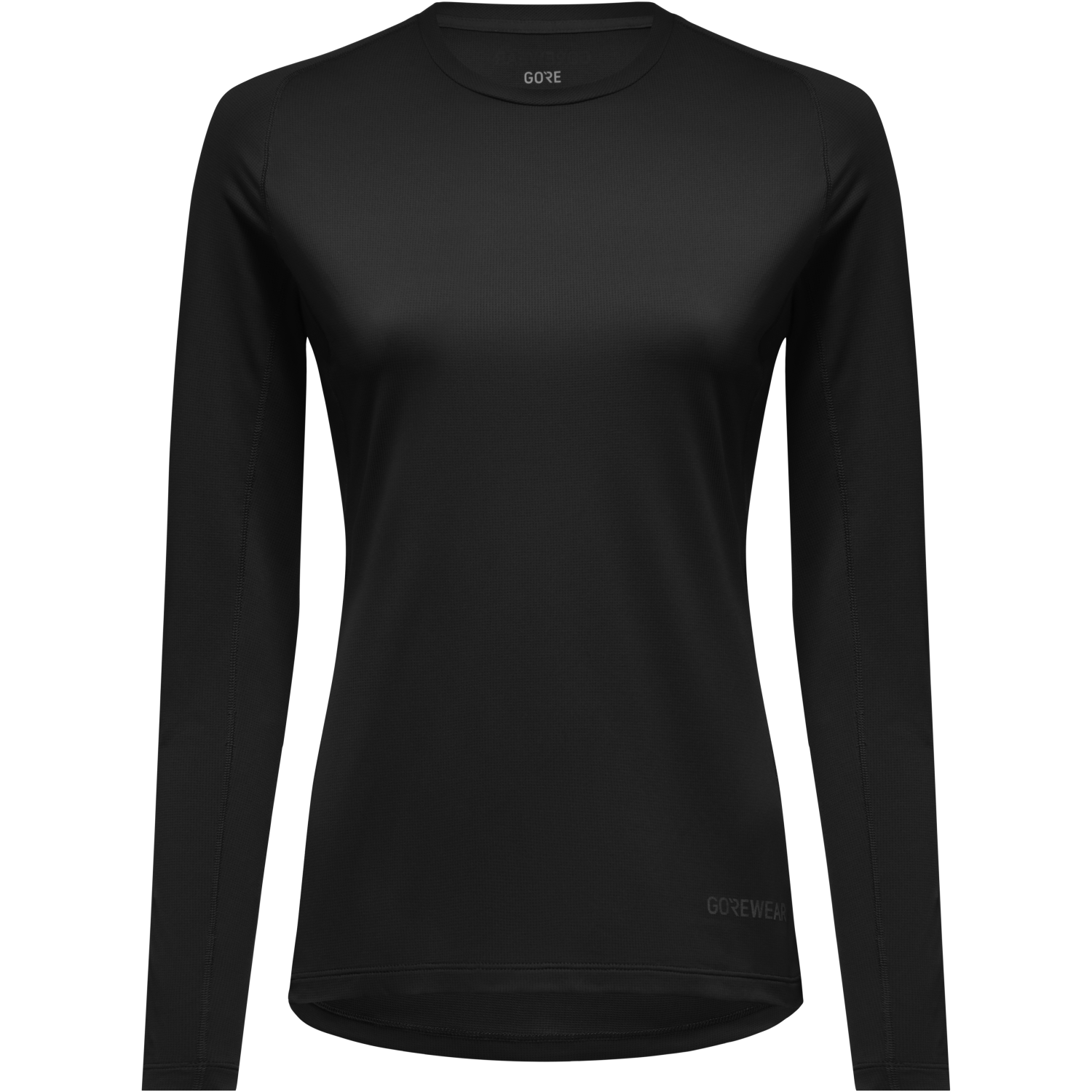 An image of the Everyday Long Sleeve Shirt Womens being displayed without a product model wearing the product.