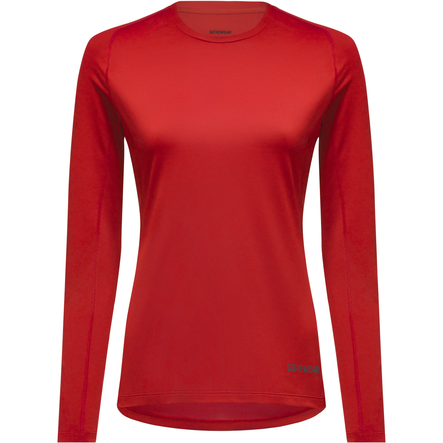 An image of the Everyday Long Sleeve Shirt Womens being displayed without a product model wearing the product.