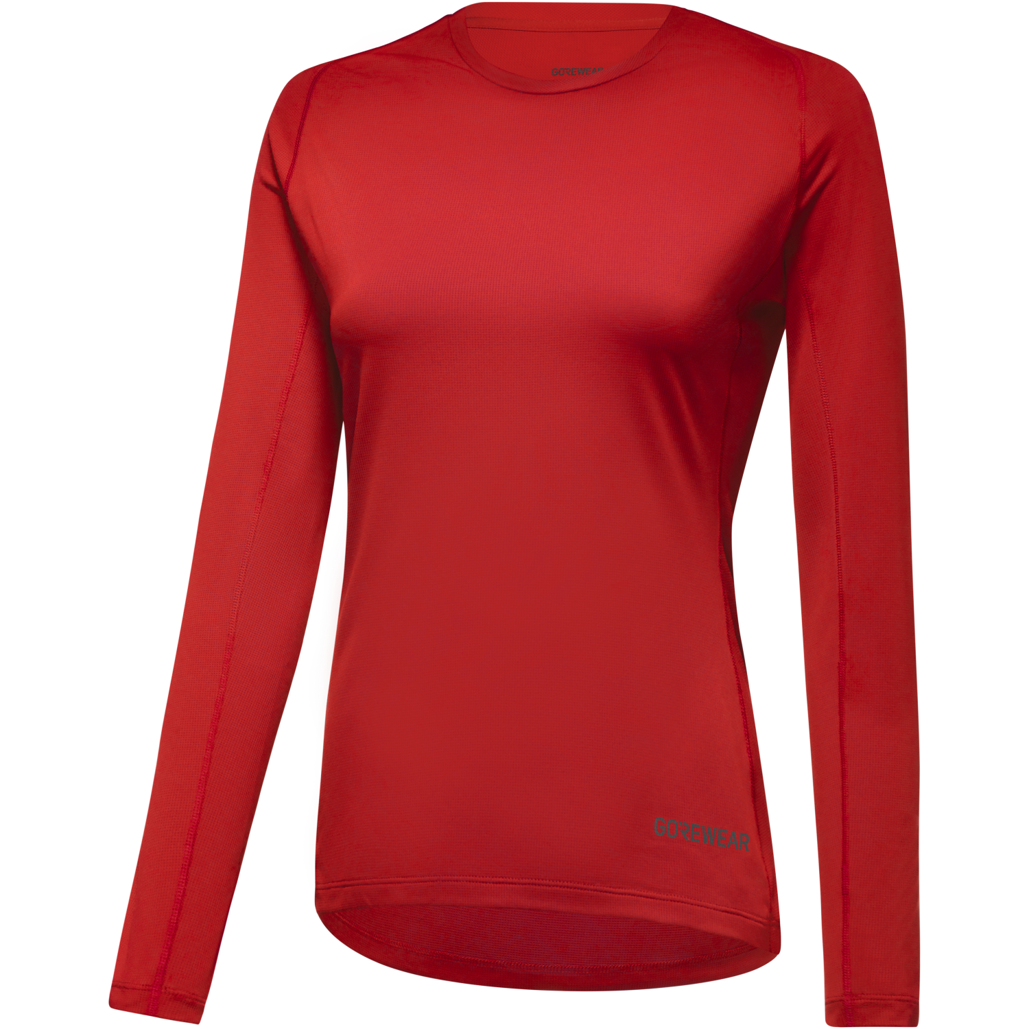 An image of the Everyday Long Sleeve Shirt Womens being displayed without a product model wearing the product.