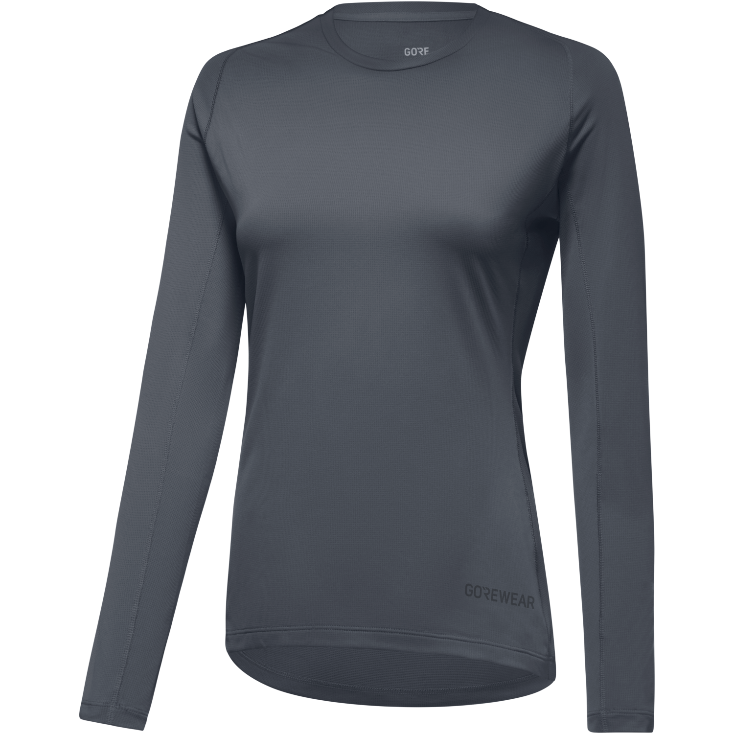 An image of the Everyday Long Sleeve Shirt Womens being displayed without a product model wearing the product.