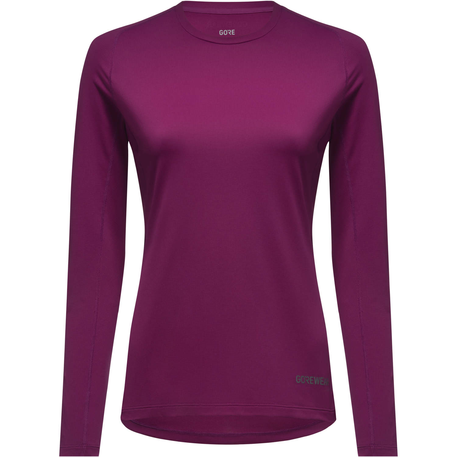 An image of the Everyday Long Sleeve Shirt Womens being displayed without a product model wearing the product.