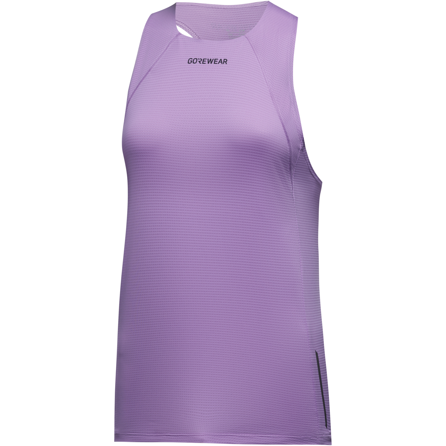 An image of the Contest 2.0 Singlet Womens being displayed without a product model wearing the product.