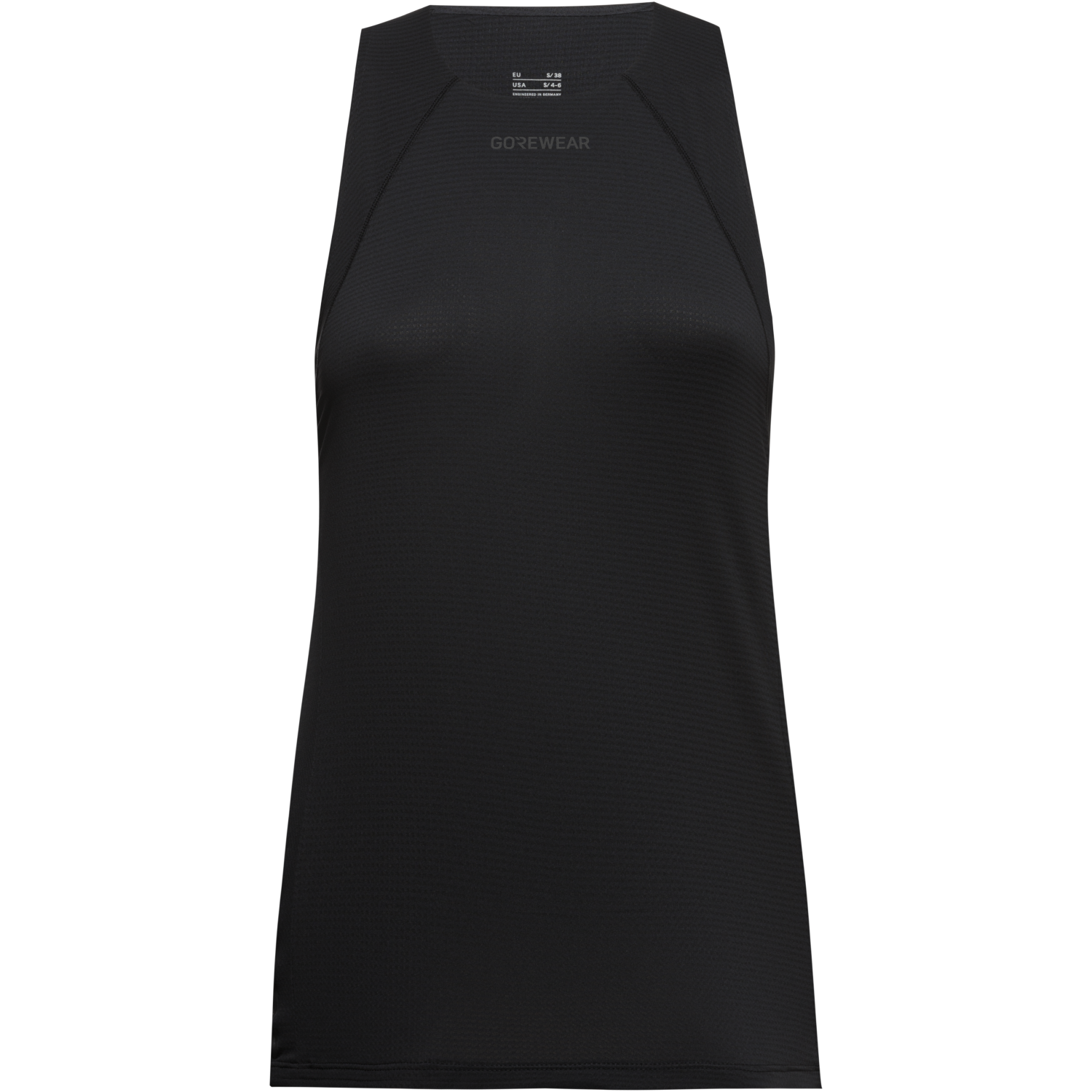 An image of the Contest 2.0 Singlet Womens being displayed without a product model wearing the product.