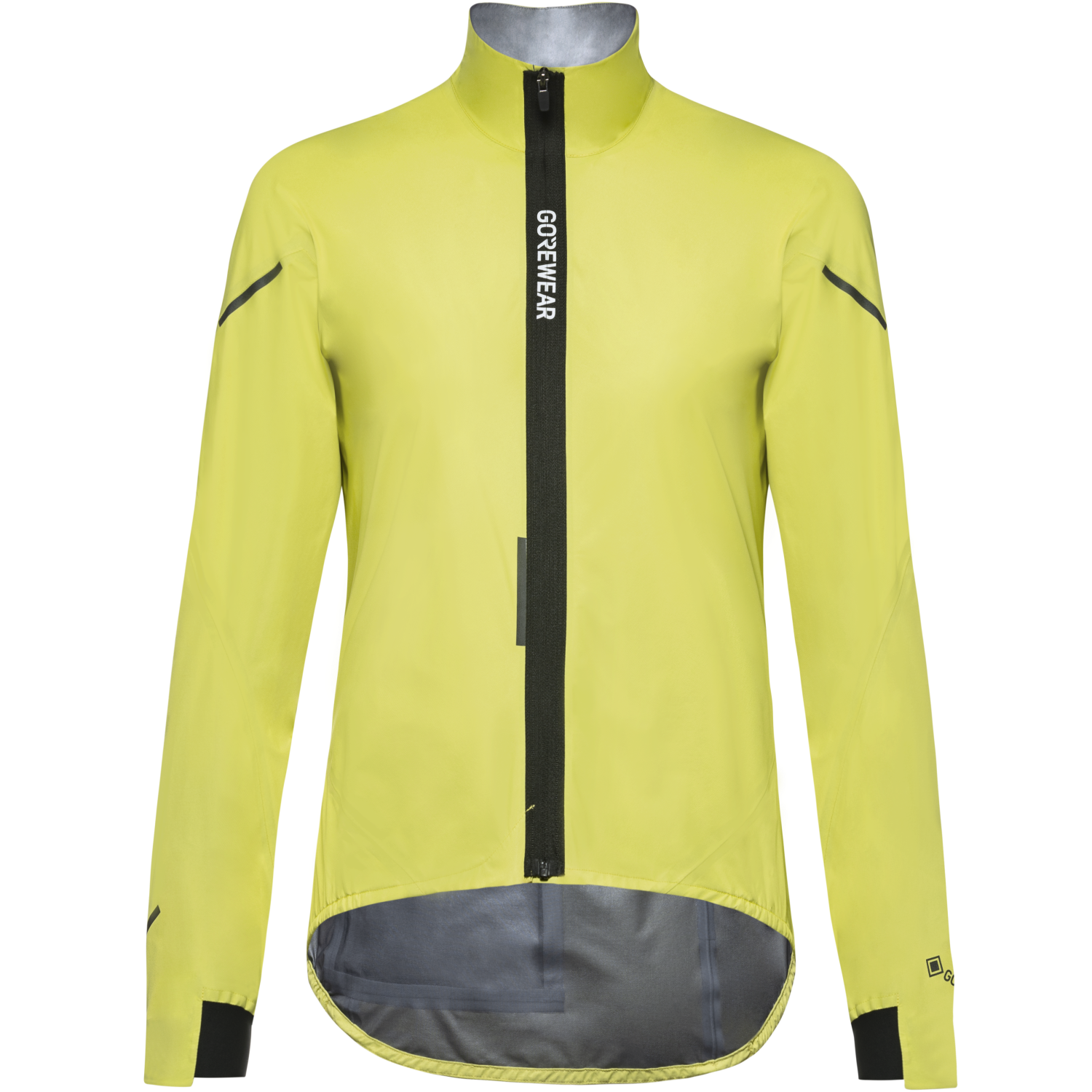 An image of the SPINSHIFT GORE-TEX Jacket Womens being displayed without a product model wearing the product.