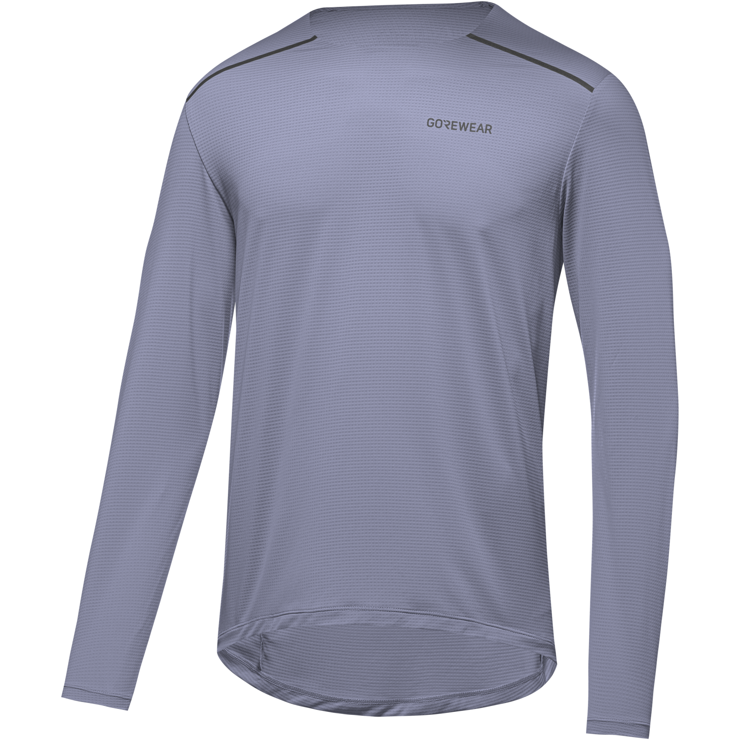 An image of the Contest 2.0 Long Sleeve Tee Mens being displayed without a product model wearing the product.