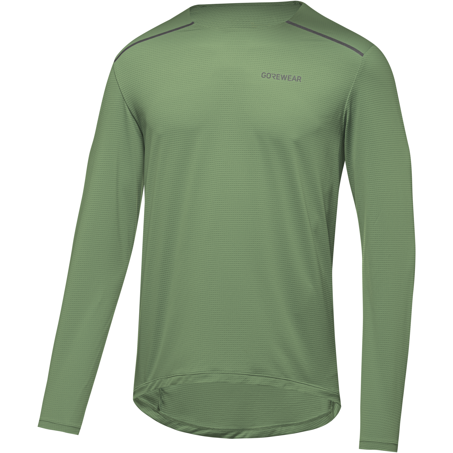 An image of the Contest 2.0 Long Sleeve Tee Mens being displayed without a product model wearing the product.