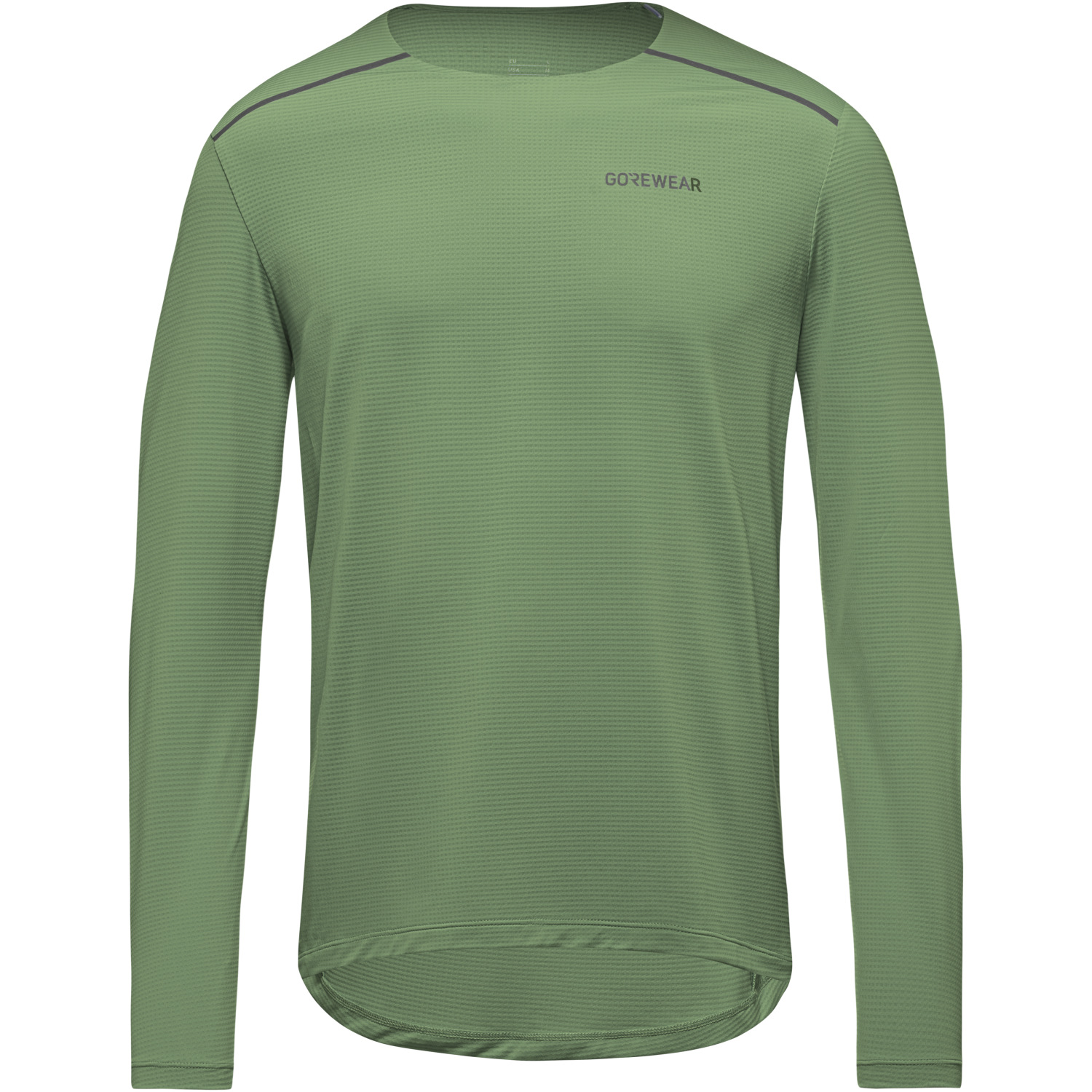 An image of the Contest 2.0 Long Sleeve Tee Mens being displayed without a product model wearing the product.