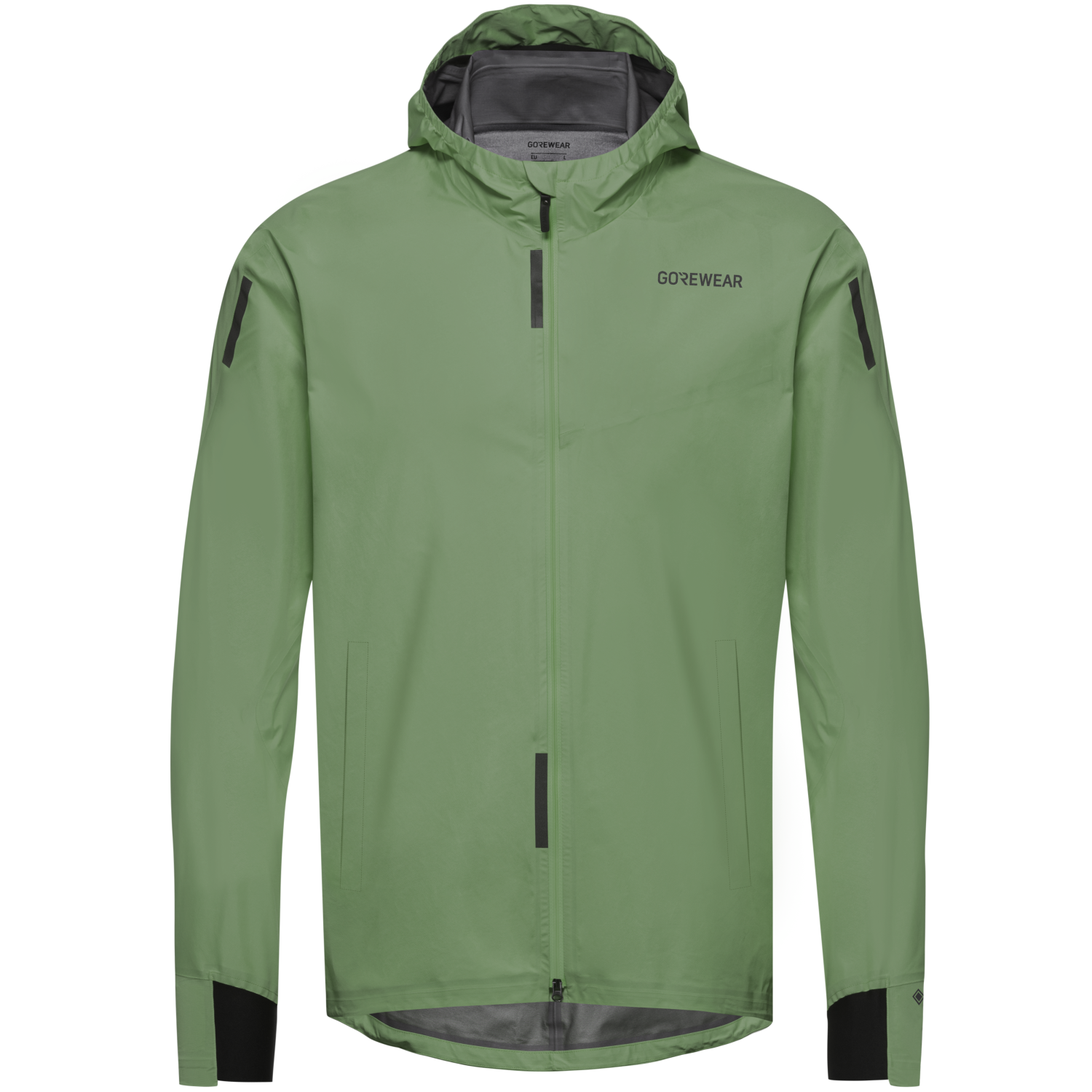 An image of the CONCURVE GORE-TEX Jacket Mens being displayed without a product model wearing the product.