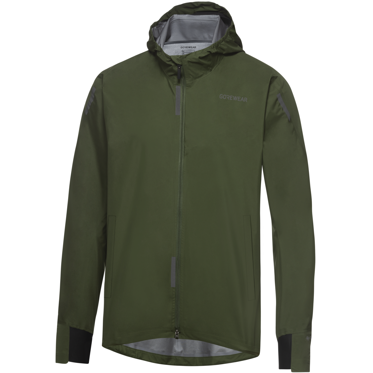 An image of the CONCURVE GORE-TEX Jacket Mens being displayed without a product model wearing the product.