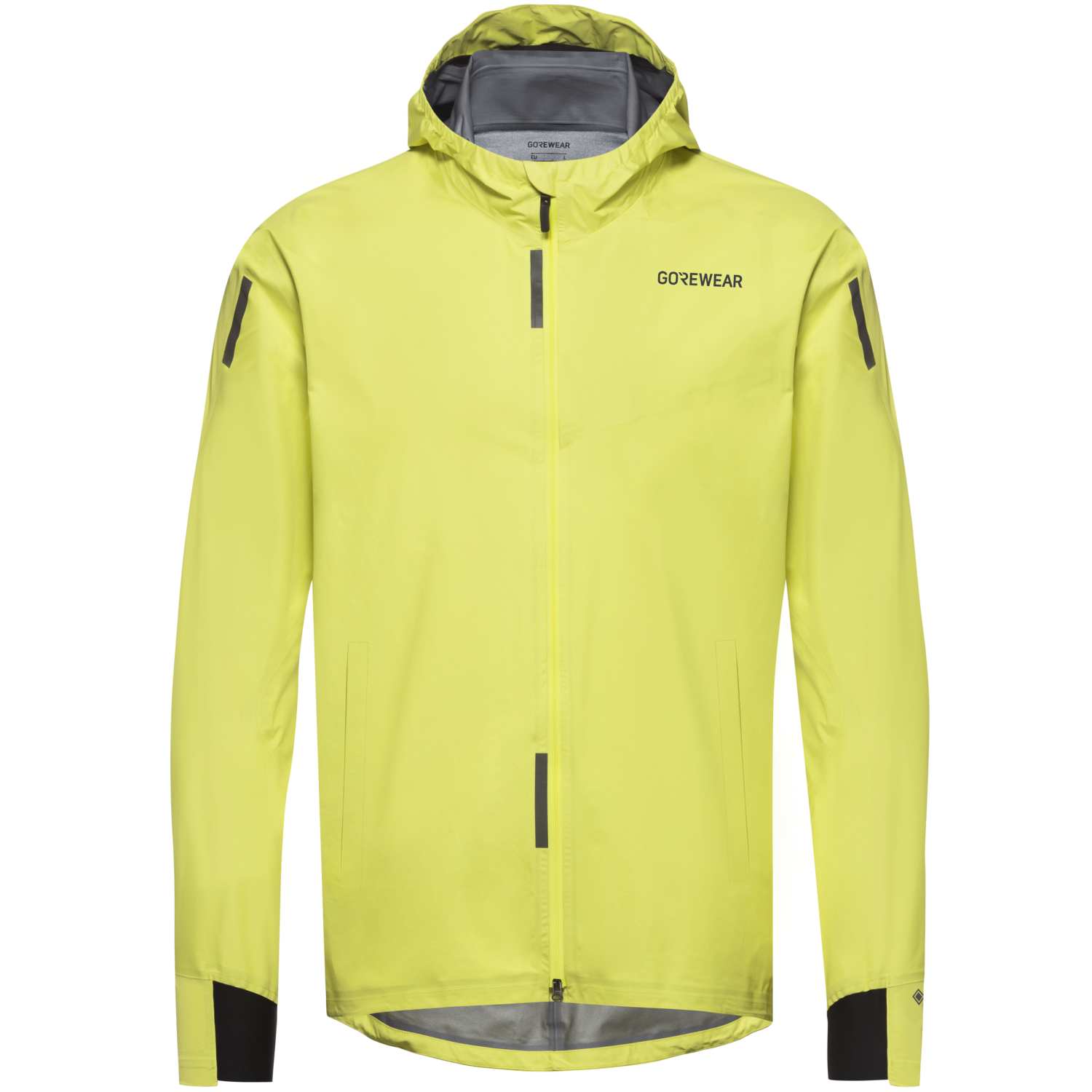 An image of the CONCURVE GORE-TEX Jacket Mens being displayed without a product model wearing the product.