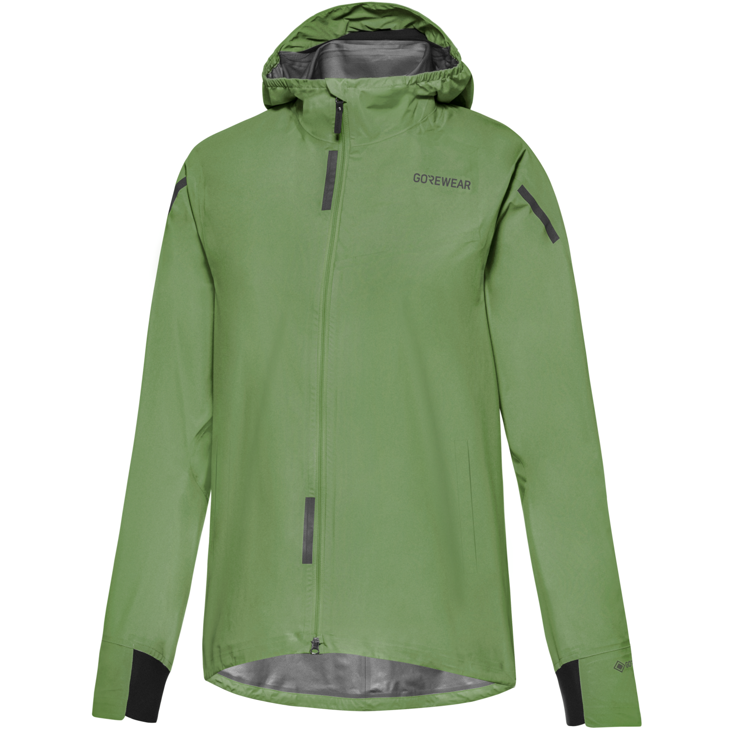 An image of the CONCURVE GORE-TEX Jacket Womens being displayed without a product model wearing the product.