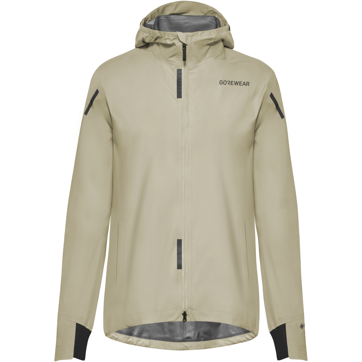 An image of the CONCURVE GORE-TEX Jacket Womens being displayed without a product model wearing the product.