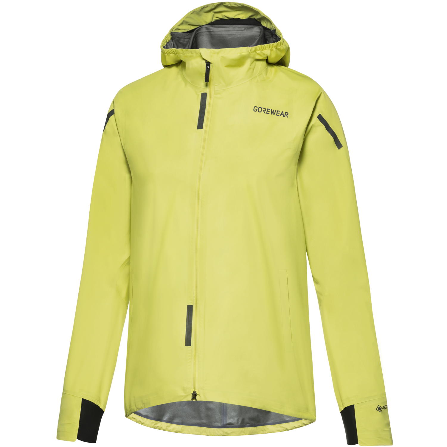 An image of the CONCURVE GORE-TEX Jacket Womens being displayed without a product model wearing the product.