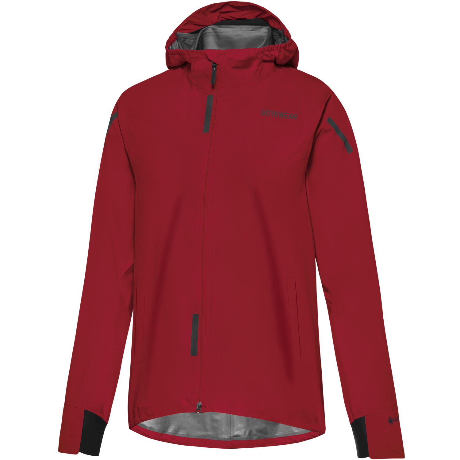 An image of the CONCURVE GORE-TEX Jacket Womens being displayed without a product model wearing the product.