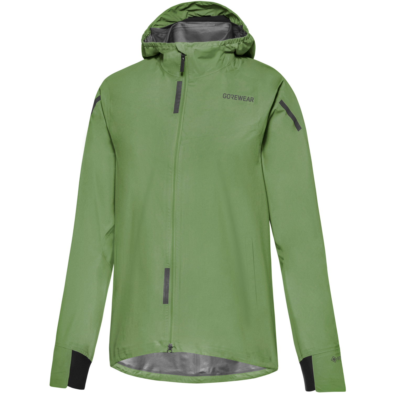 An image of the CONCURVE GORE-TEX Jacket Womens being displayed without a product model wearing the product.