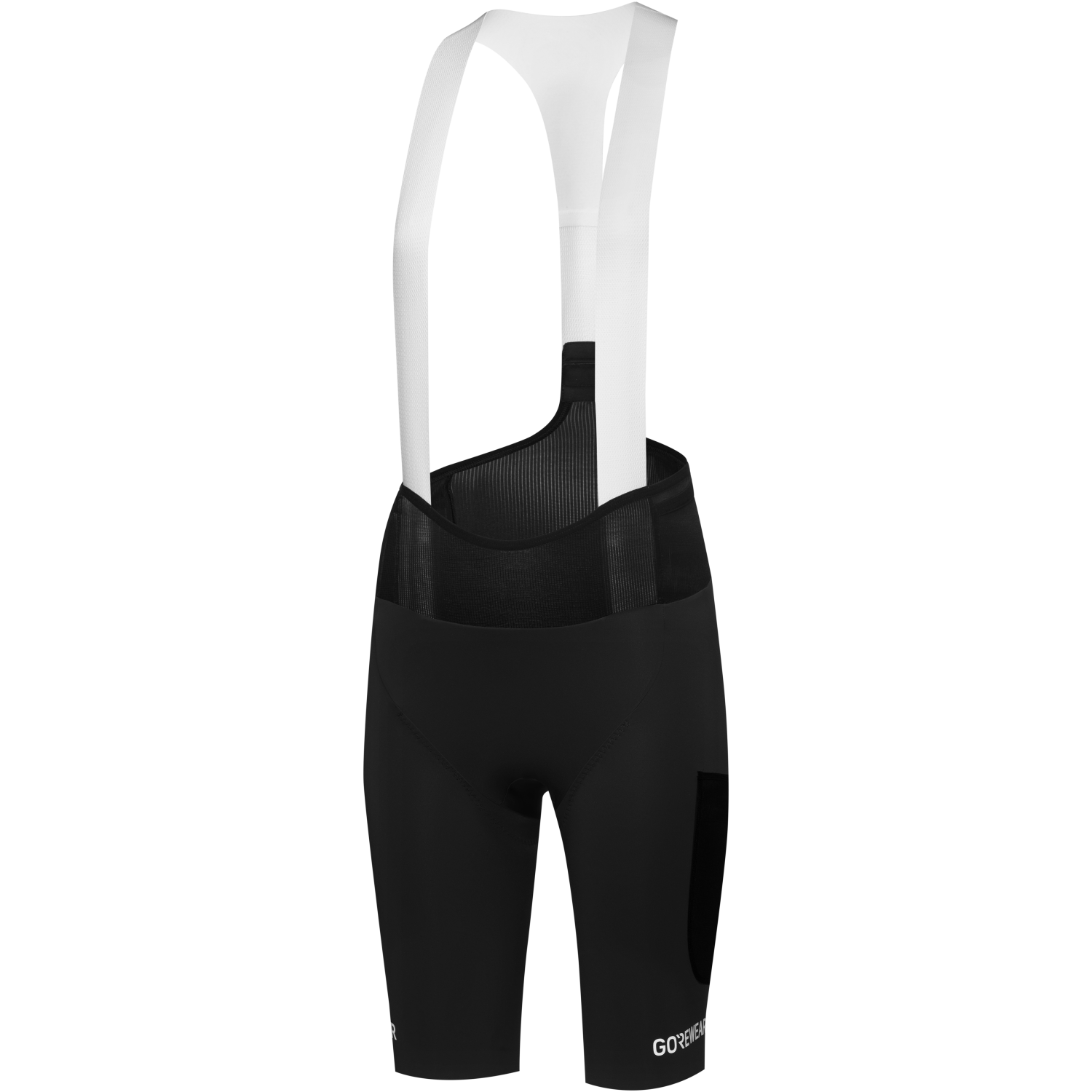 An image of the SPINSHIFT Cargo Bib Shorts+ Womens being displayed without a product model wearing the product.