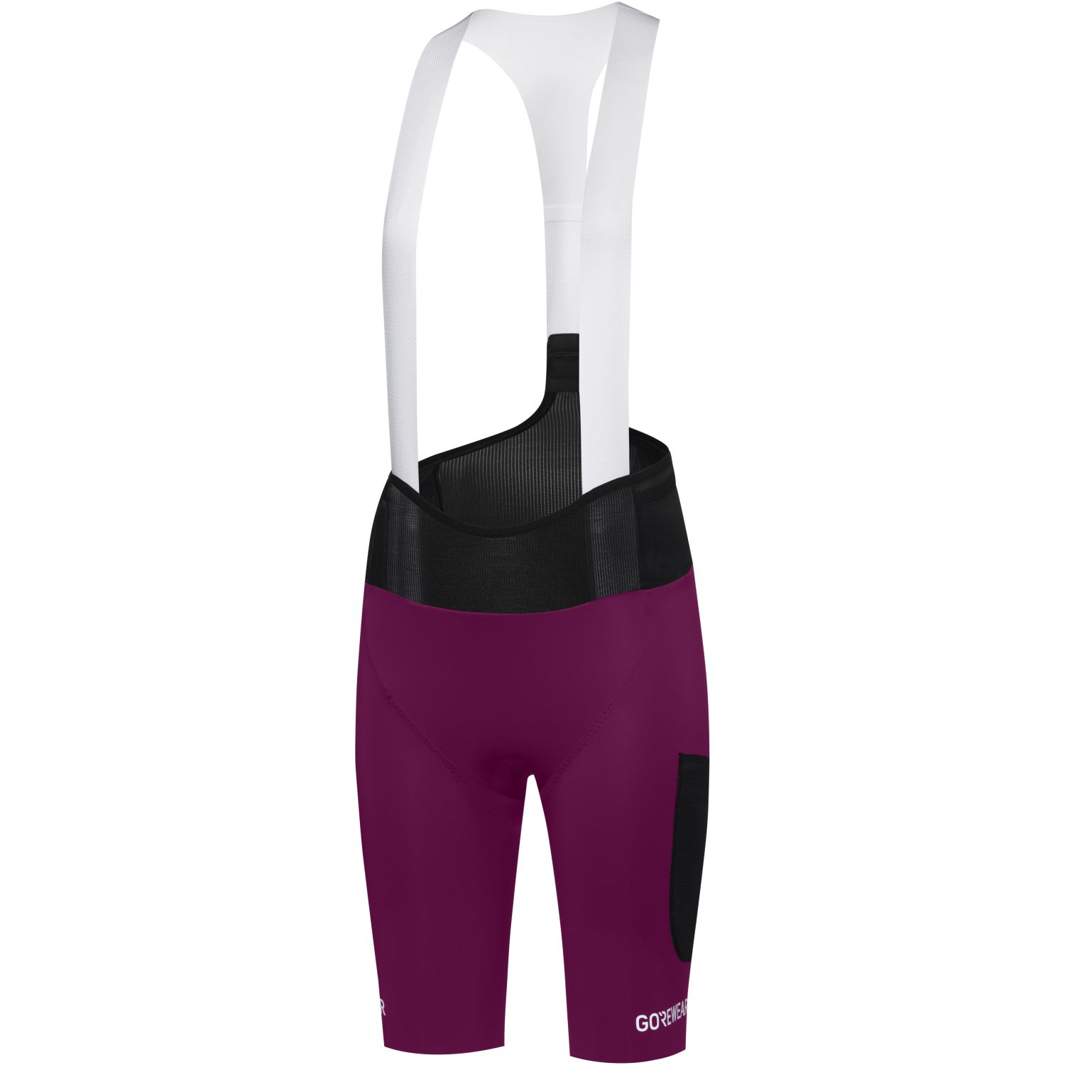 An image of the SPINSHIFT Cargo Bib Shorts+ Womens being displayed without a product model wearing the product.