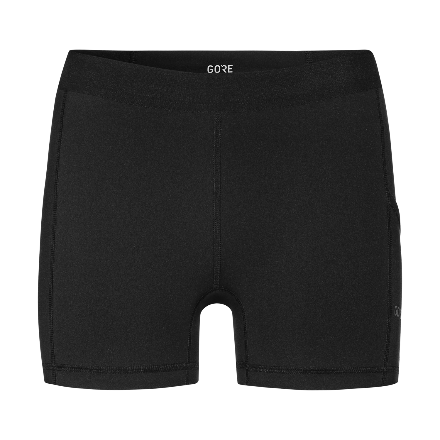 An image of the Contest Race Short Womens being displayed without a product model wearing the product.