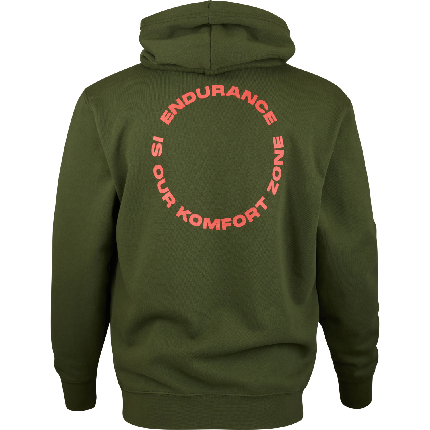 An image of the Komfort Zone Hoodie being displayed without a product model wearing the product.