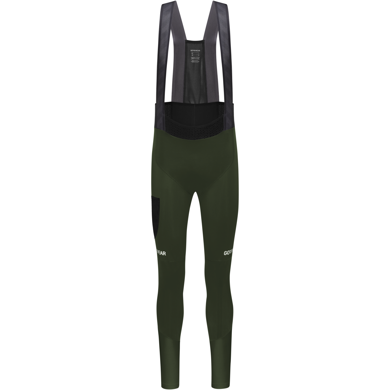 An image of the SPINSHIFT Thermo Bib Tights+ Mens being displayed without a product model wearing the product.