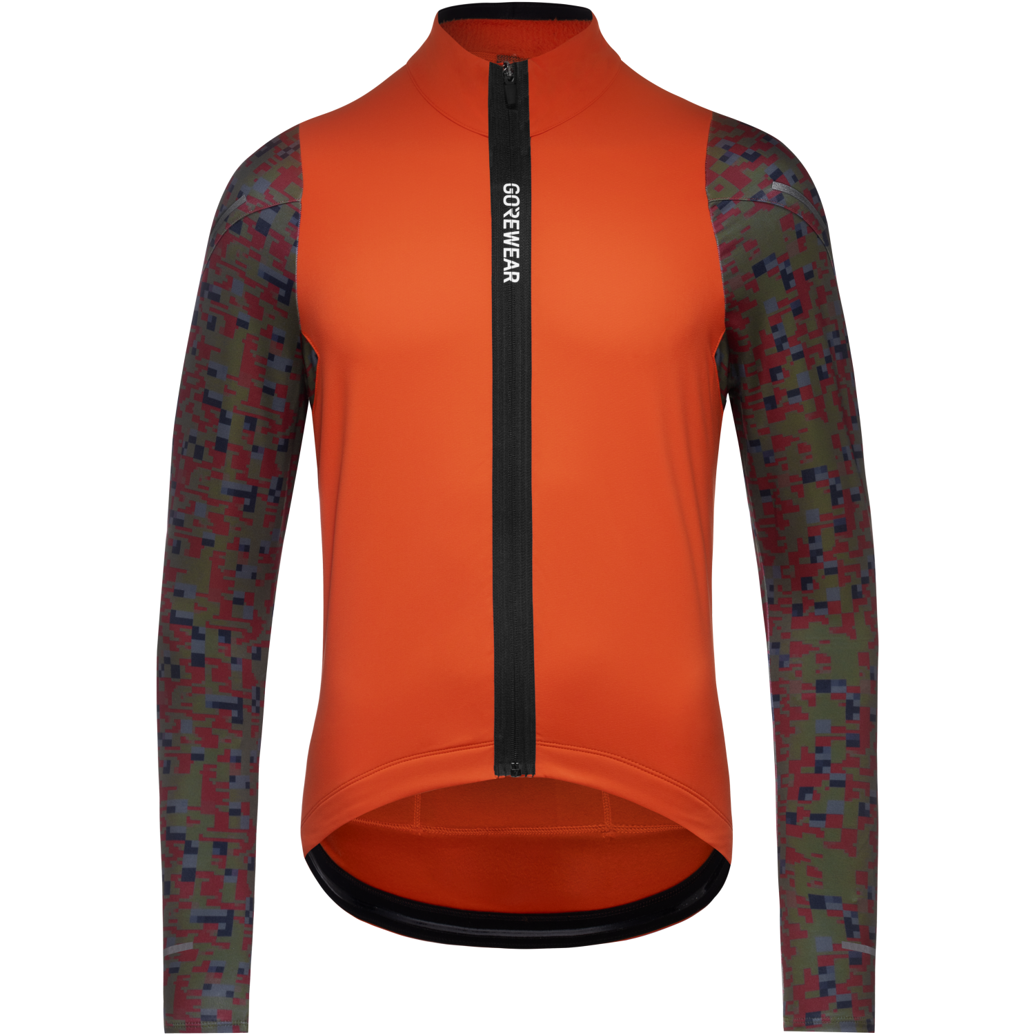 An image of the SPINSHIFT Thermo Long Sleeve Jersey Mens being displayed without a product model wearing the product.