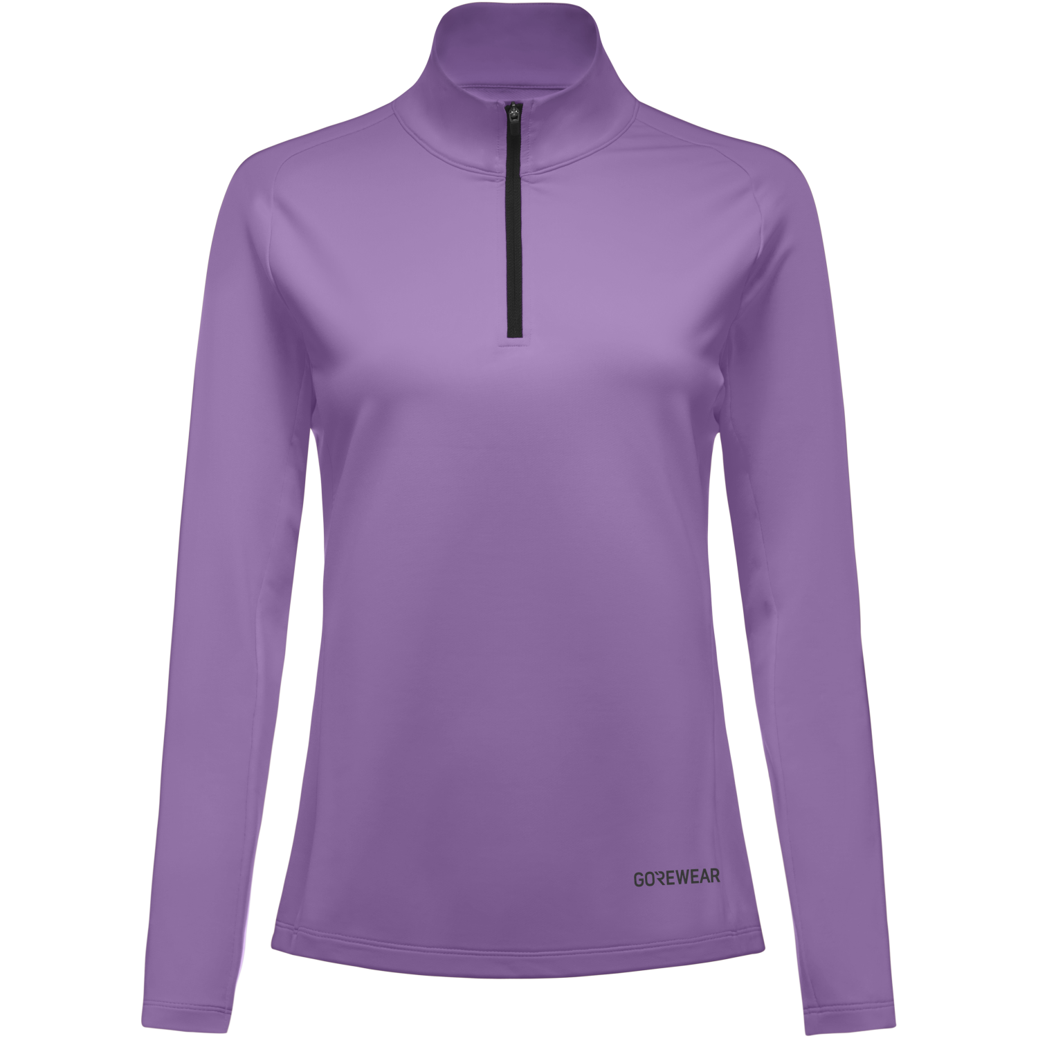 An image of the Everyday Mid 1/4 Zip Womens being displayed without a product model wearing the product.