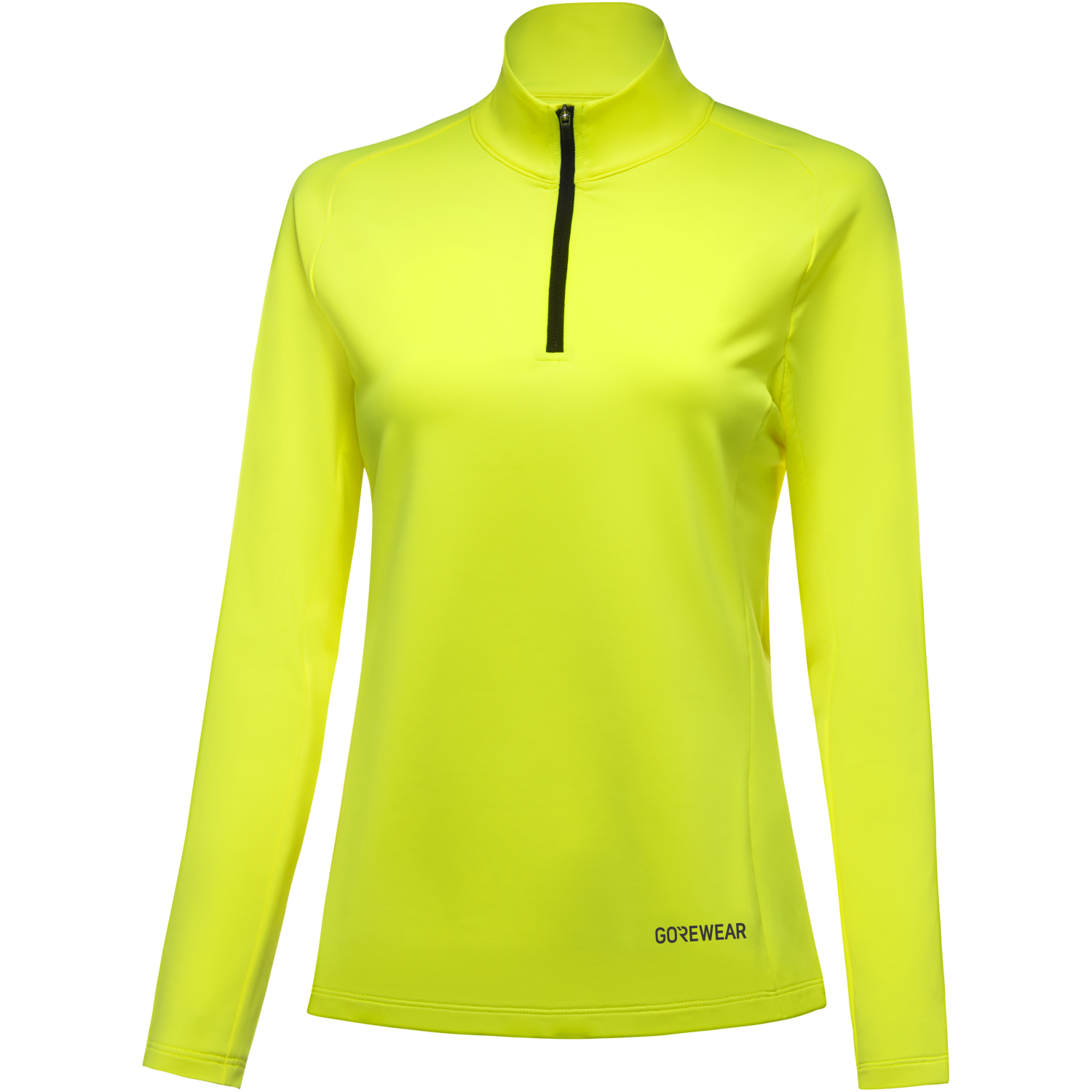 An image of the Everyday Mid 1/4 Zip Womens being displayed without a product model wearing the product.
