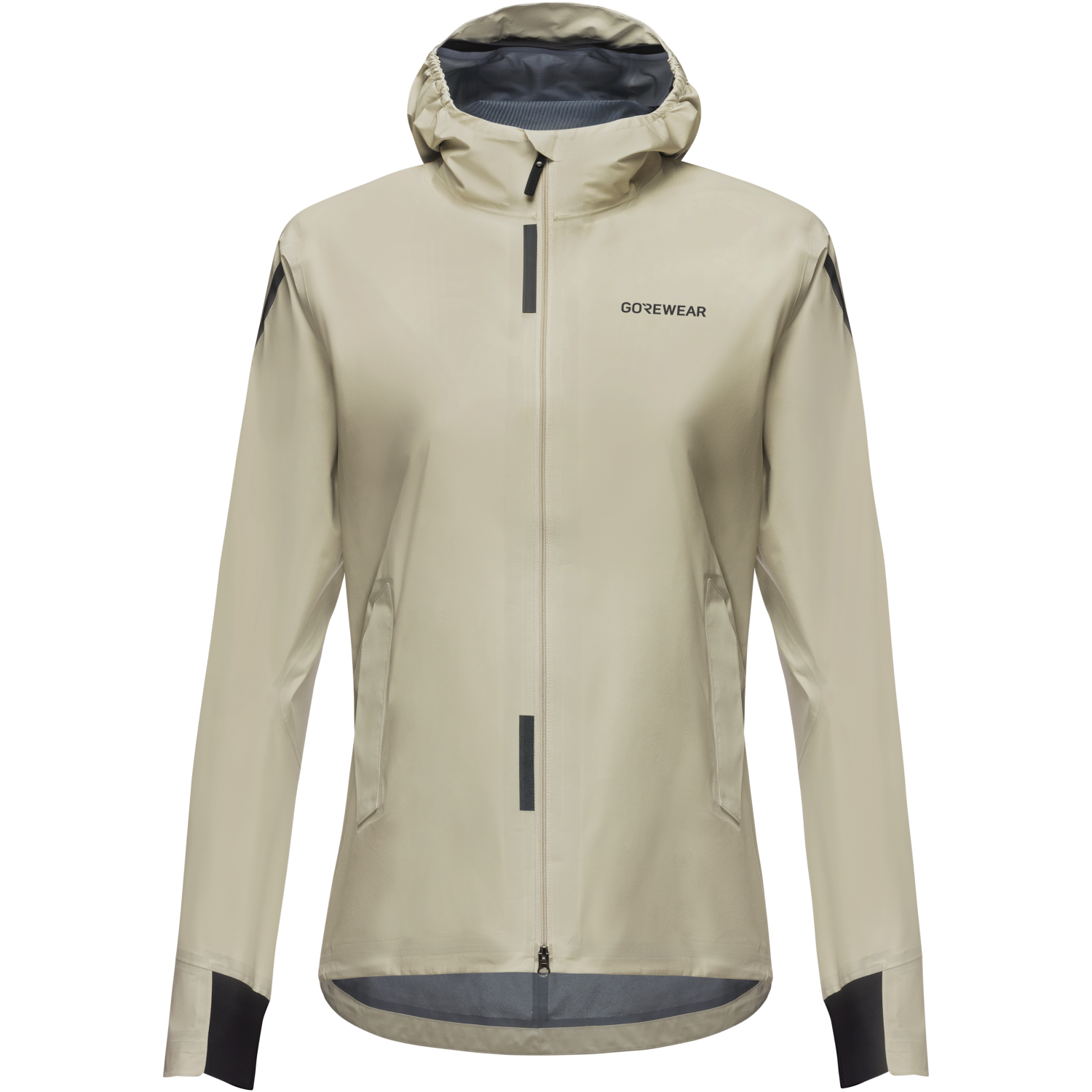 An image of the CONCURVE GORE-TEX LE1 Jacket Womens being displayed without a product model wearing the product.