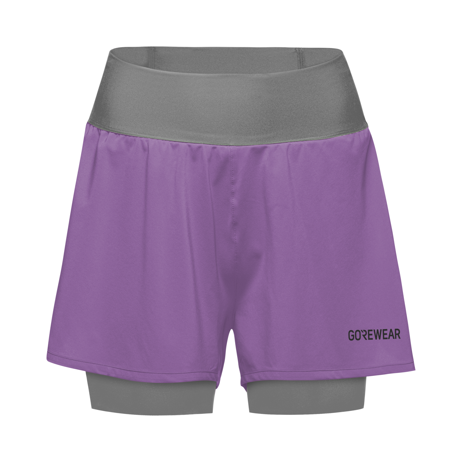 An image of the CONCURVE 3” 2in1 Shorts Womens being displayed without a product model wearing the product.