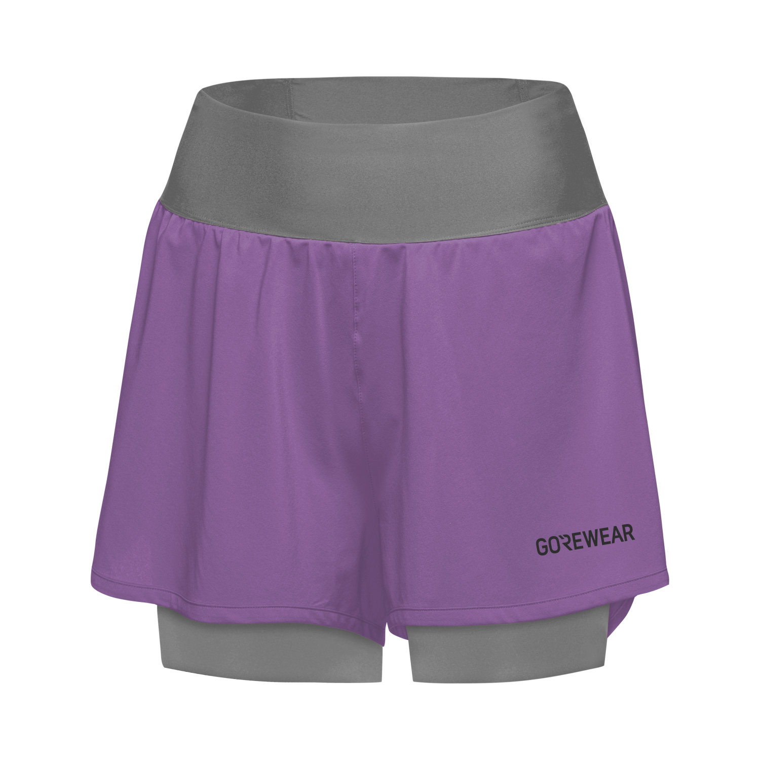 An image of the CONCURVE 3” 2in1 Shorts Womens being displayed without a product model wearing the product.