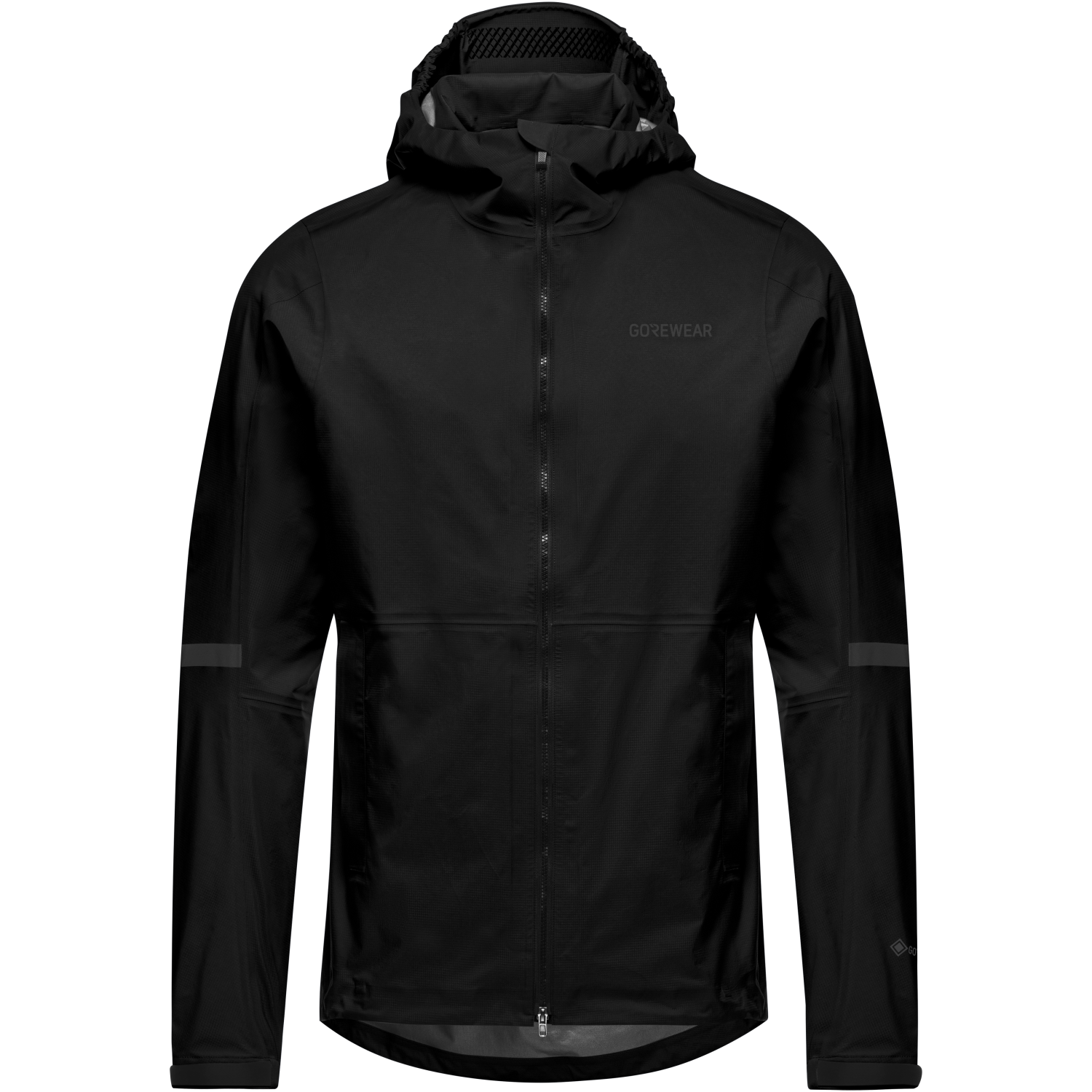 An image of the LUPRA 2.0 GORE-TEX Hooded Jacket Mens being displayed without a product model wearing the product.