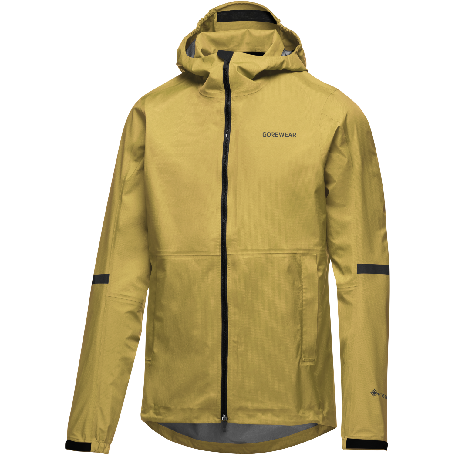 An image of the LUPRA 2.0 GORE-TEX Hooded Jacket Mens being displayed without a product model wearing the product.