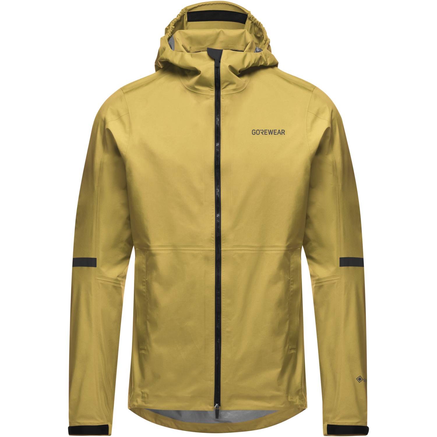 An image of the LUPRA 2.0 GORE-TEX Hooded Jacket Mens being displayed without a product model wearing the product.