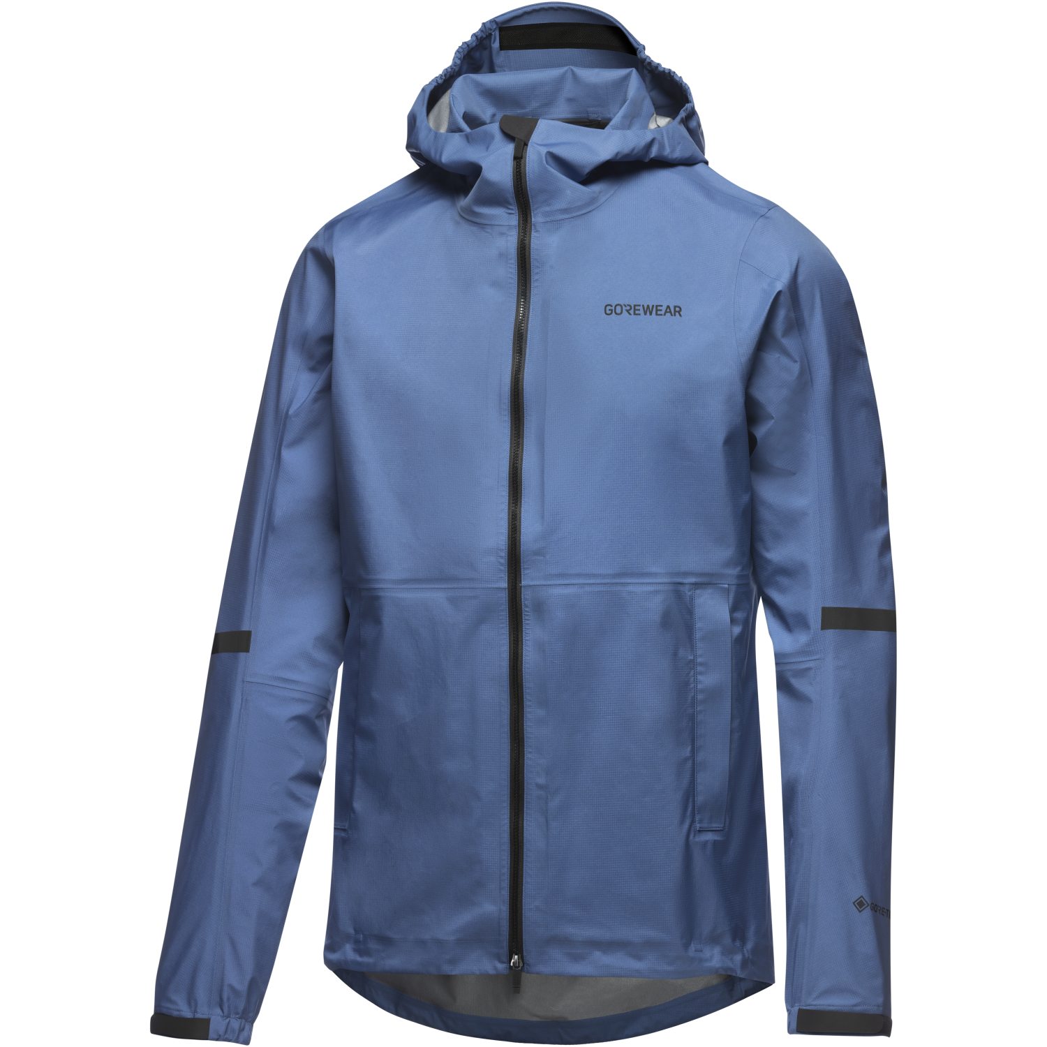 An image of the LUPRA 2.0 GORE-TEX Hooded Jacket Mens being displayed without a product model wearing the product.