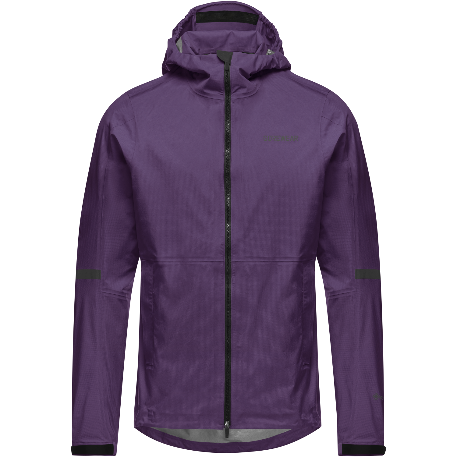 An image of the LUPRA 2.0 GORE-TEX Hooded Jacket Mens being displayed without a product model wearing the product.