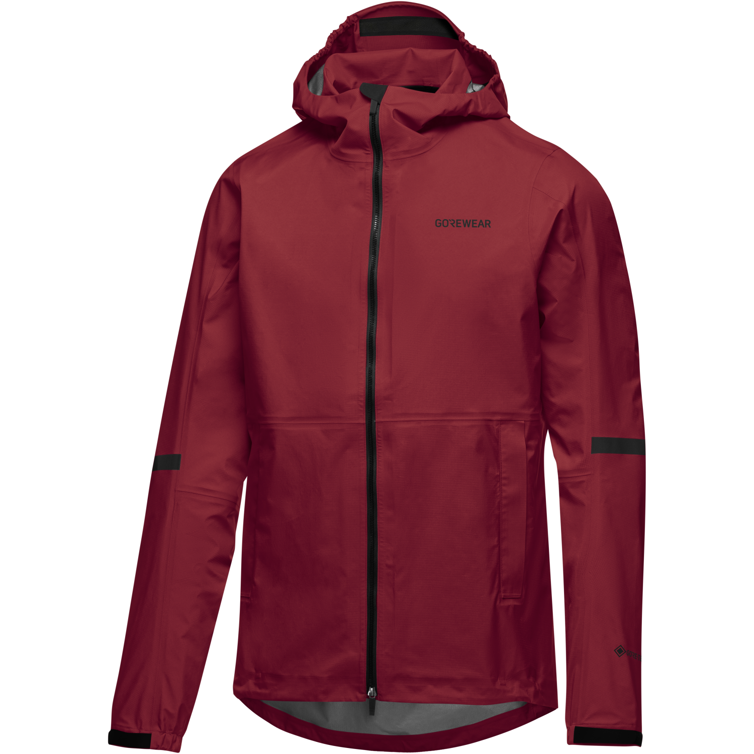 An image of the LUPRA 2.0 GORE-TEX Hooded Jacket Mens being displayed without a product model wearing the product.