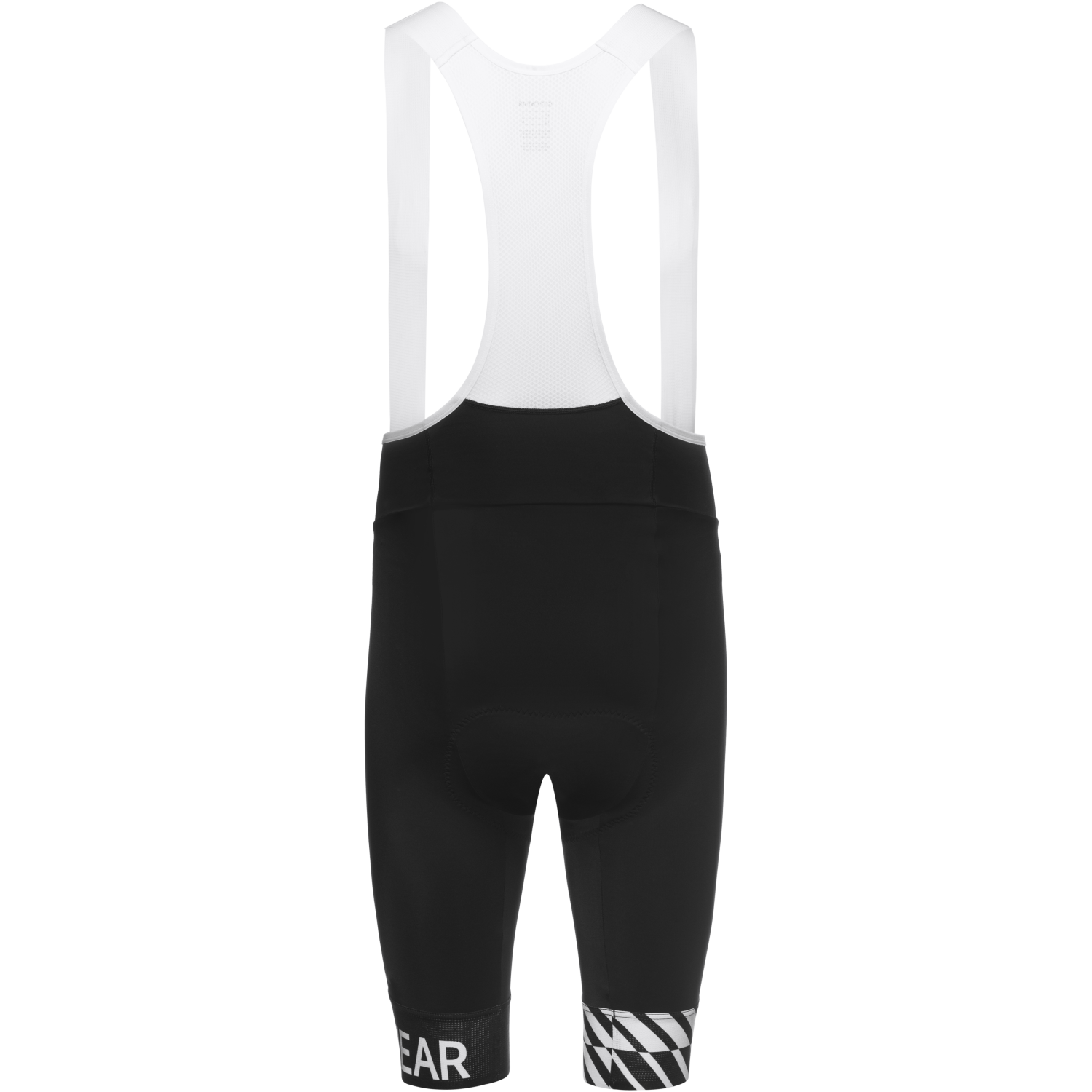 An image of the SWIFTRIDE Optical Bib Shorts Mens being displayed without a product model wearing the product.