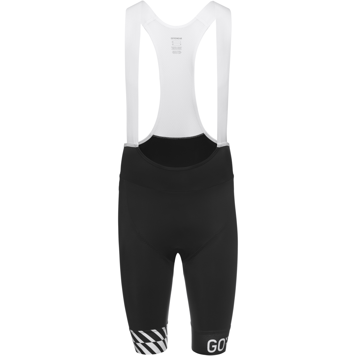 An image of the SWIFTRIDE Optical Bib Shorts Mens being displayed without a product model wearing the product.
