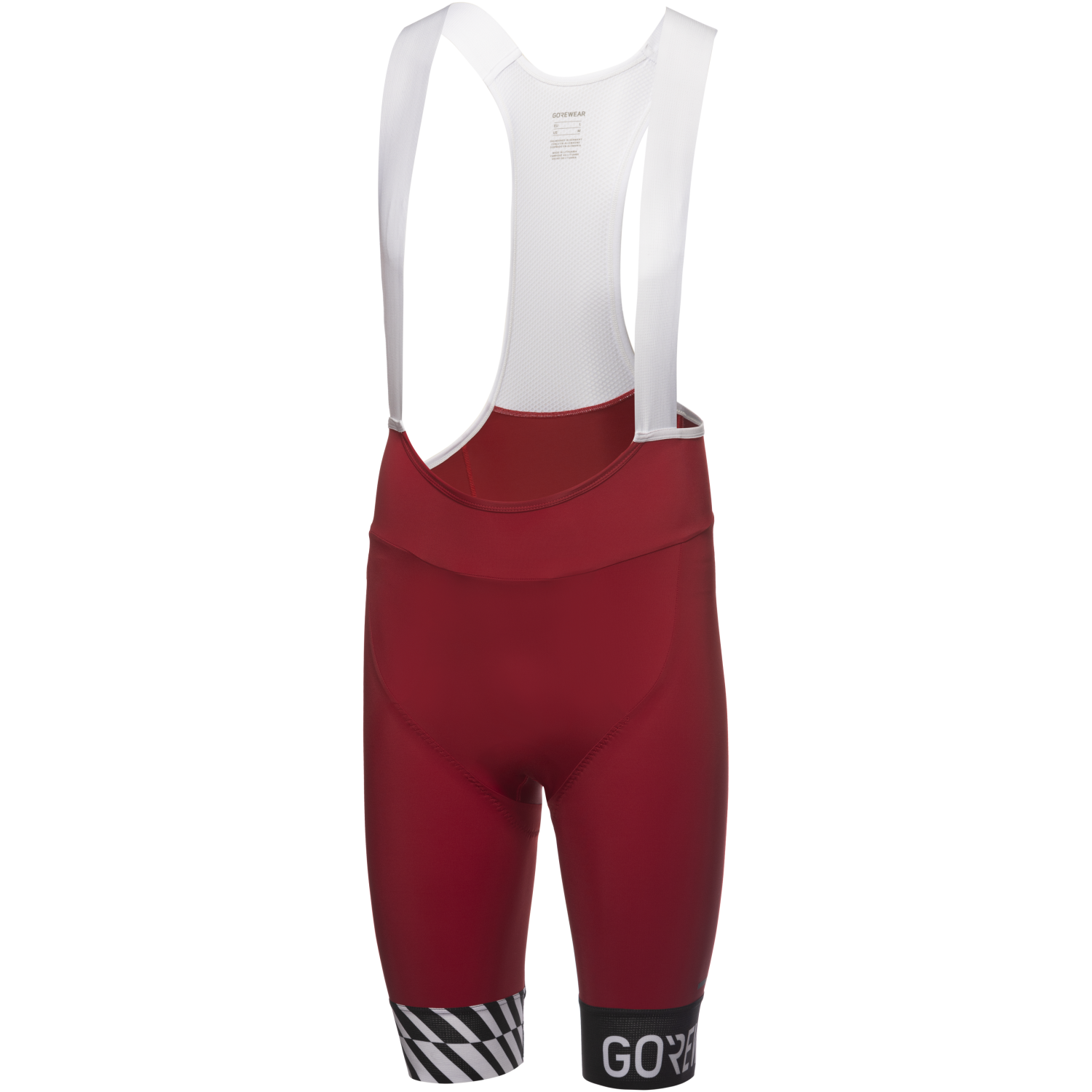 An image of the SWIFTRIDE Optical Bib Shorts Mens being displayed without a product model wearing the product.