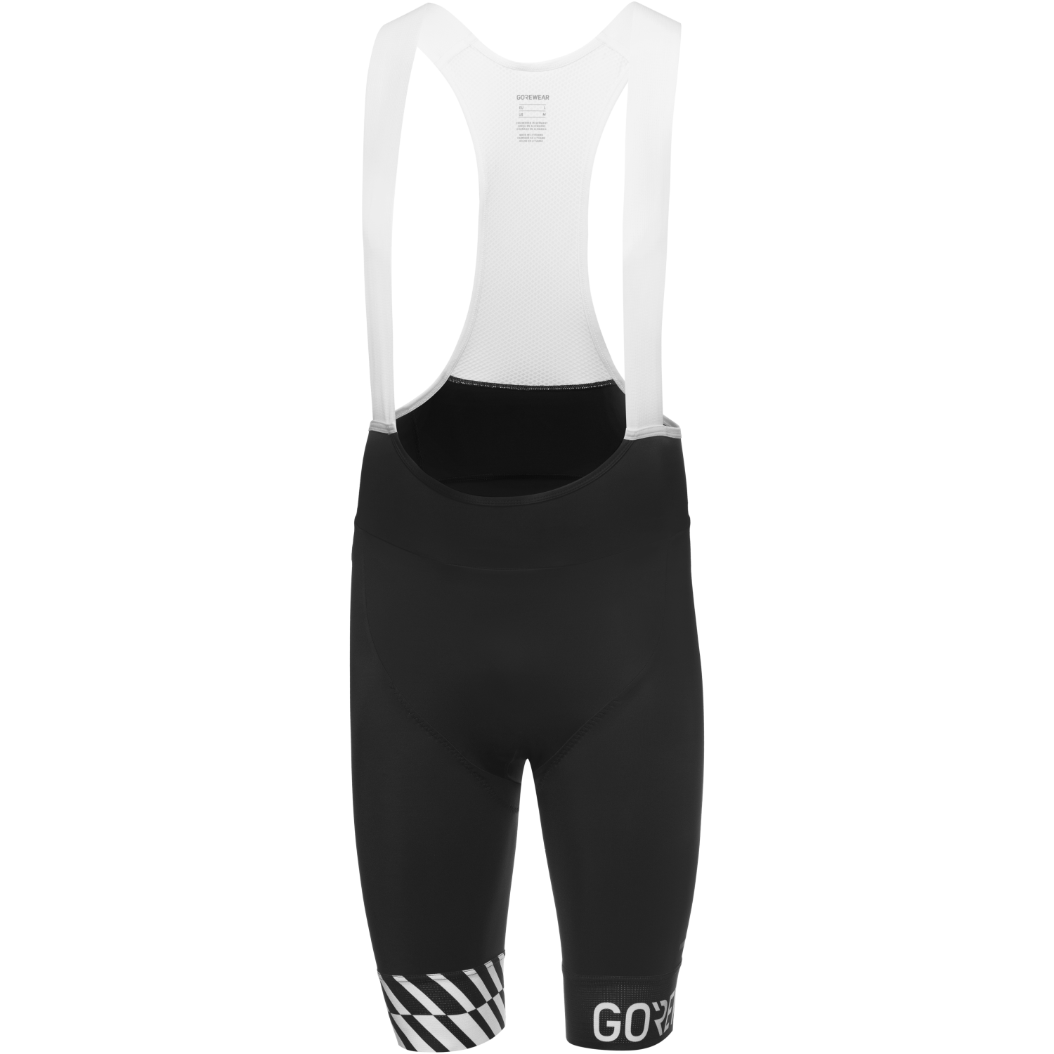 An image of the SWIFTRIDE Optical Bib Shorts Mens being displayed without a product model wearing the product.