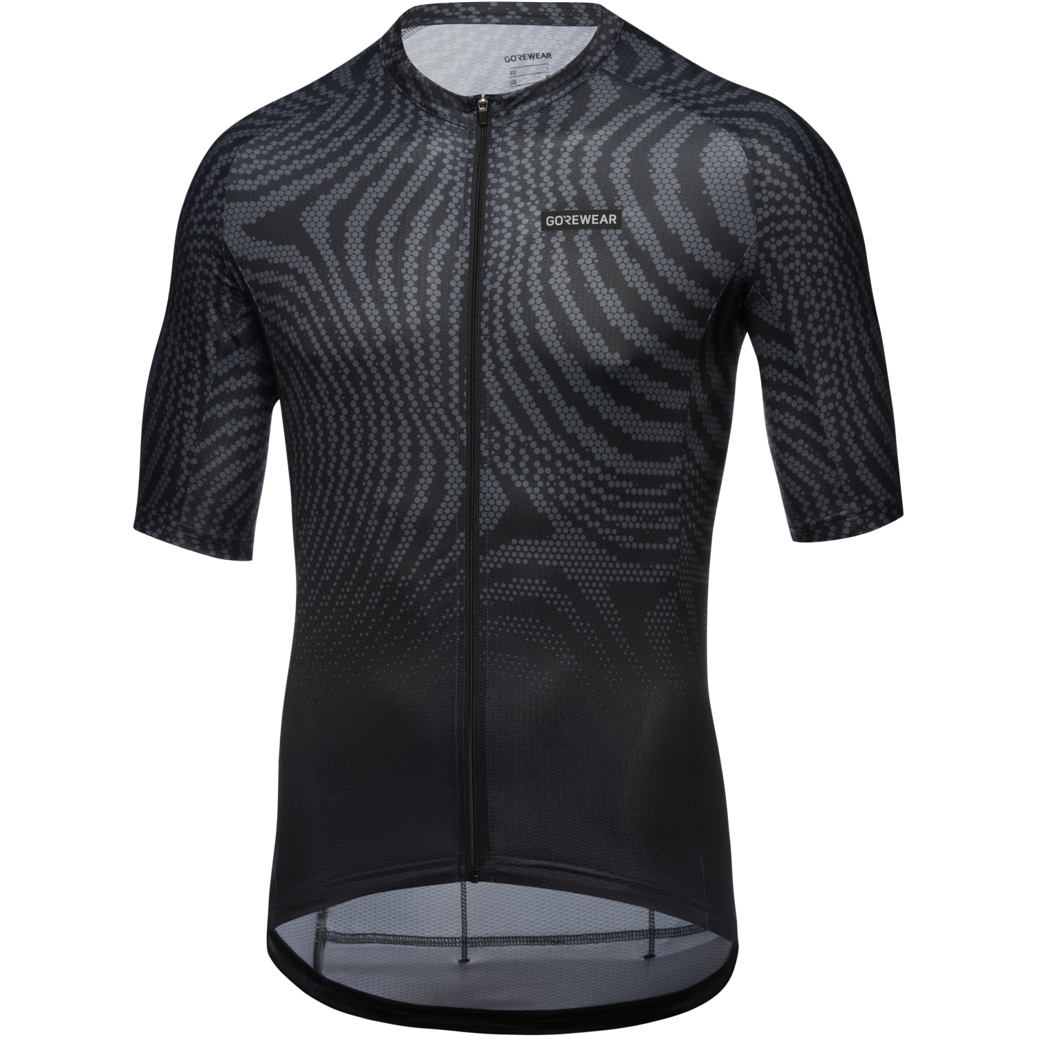 An image of the Spirit Moire Jersey Mens being displayed without a product model wearing the product.