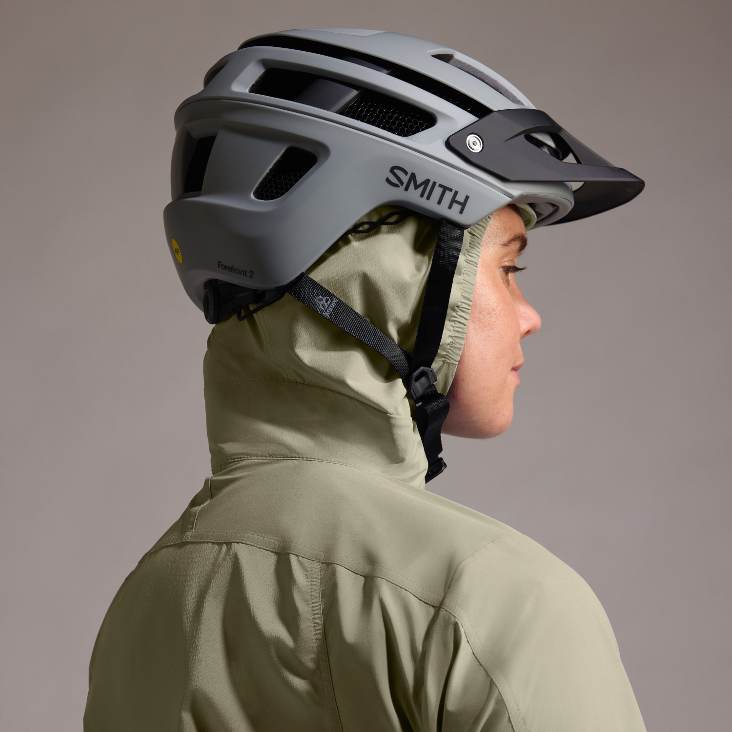 FERNFLOW Hooded Windbreaker Womens