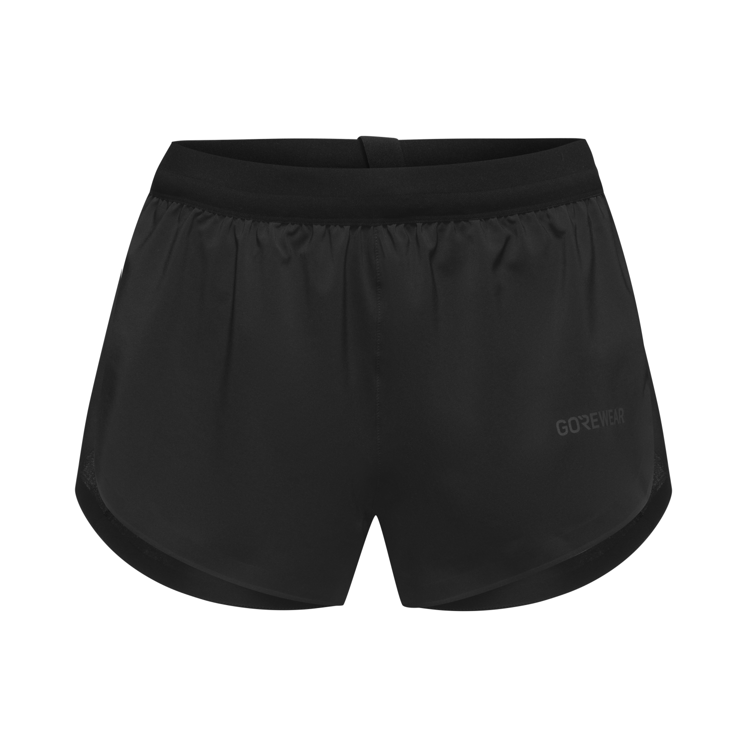 An image of the CONCURVE Split Shorts Womens being displayed without a product model wearing the product.